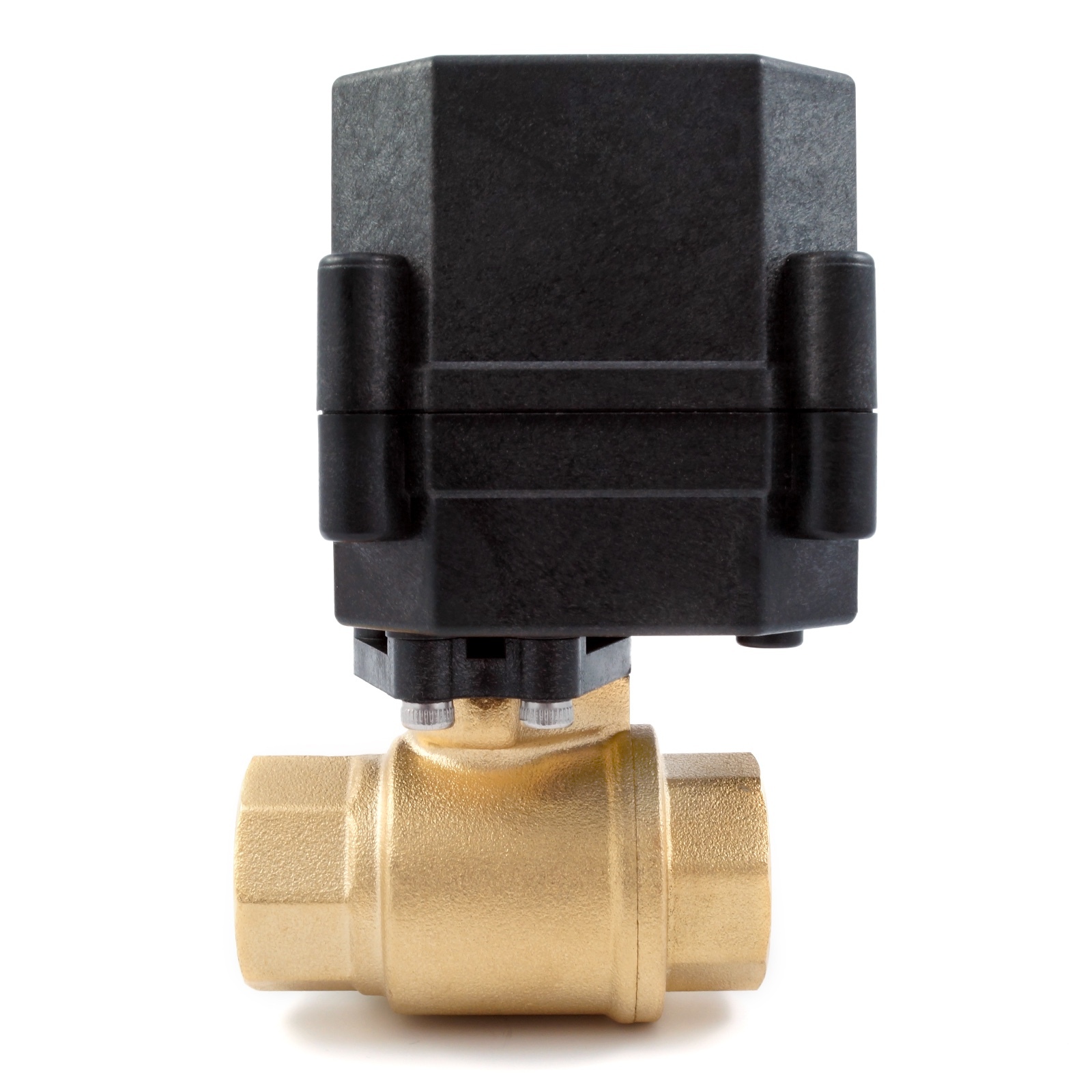 3/8″ Motorized Ball Valve N/C 9 V, 12 to 24 VDC/VAC 2-wire Normally Closed Brass