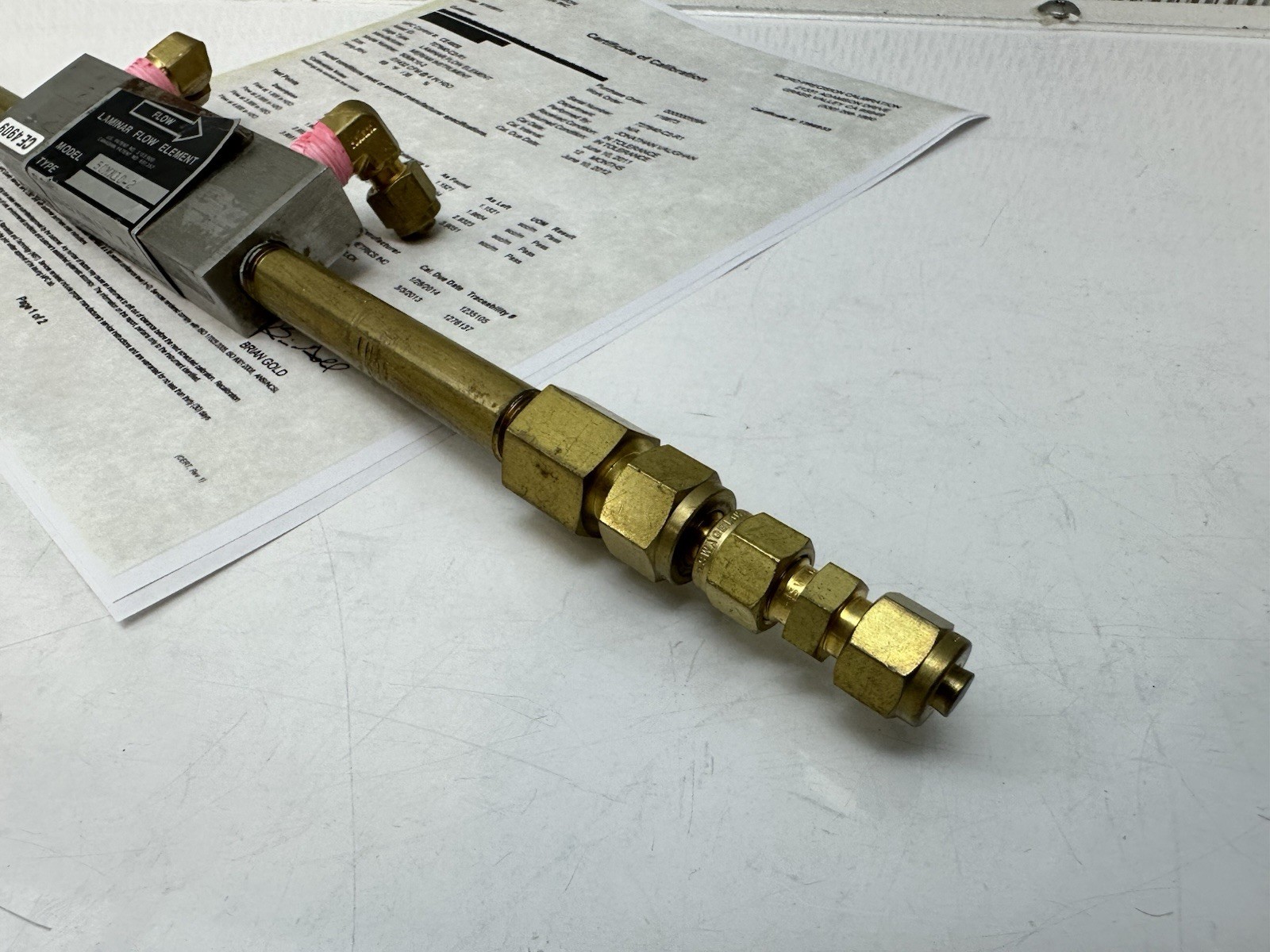 Meriam 50MK10-2 Laminar Flow Element LFE
