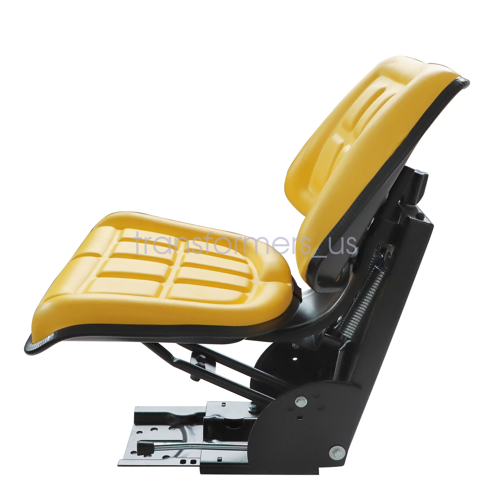 Yellow Tractor Suspension Seat Fit John Deere 5200 5210 5300 5310 5510
