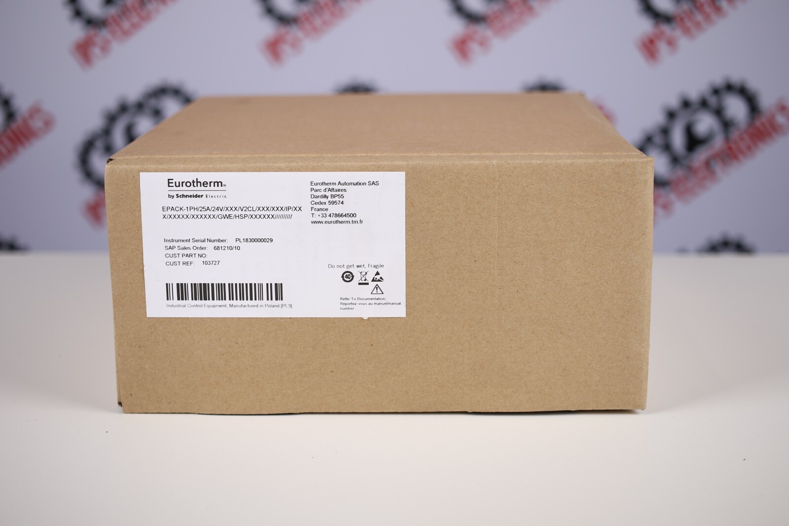 EUROTHERM EPACK-1PH/25A/24V/XXX/V2CL (POWER CONTROLLER) – 6 months warranty