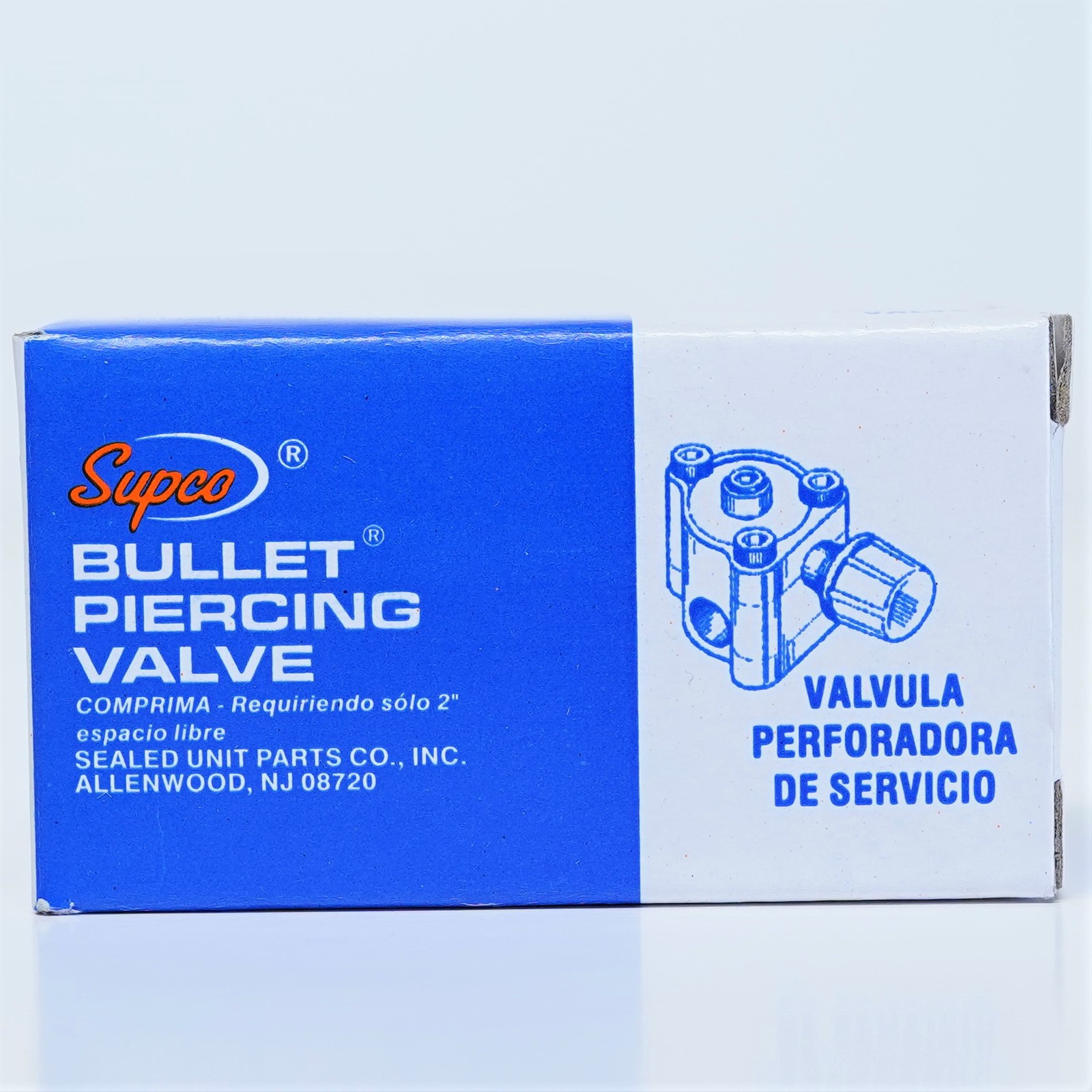 BPV31-12 PACK SUPCO Bullet Piercing Valve for 1/4″, 5/16″ & 3/8″ Tubing 3-n-1