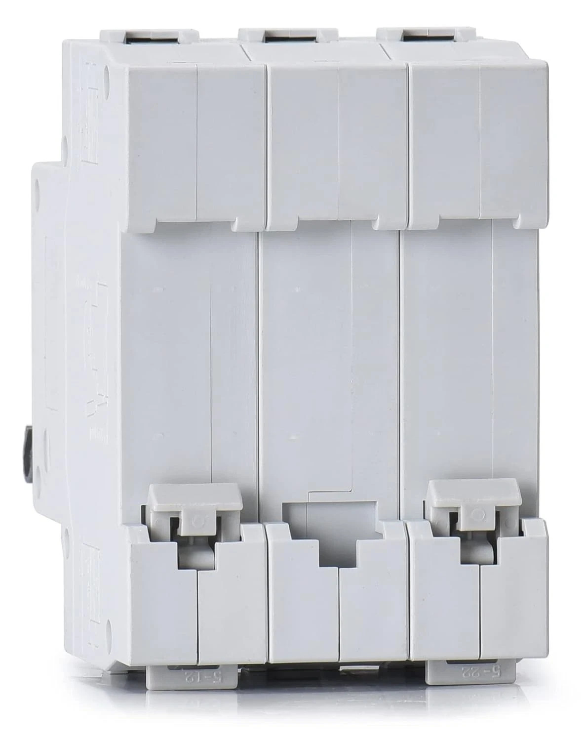 3 Pole DIN Rail Mount Circuit Breaker, 32 Amp 480V AC Miniature Circuit Breaker,