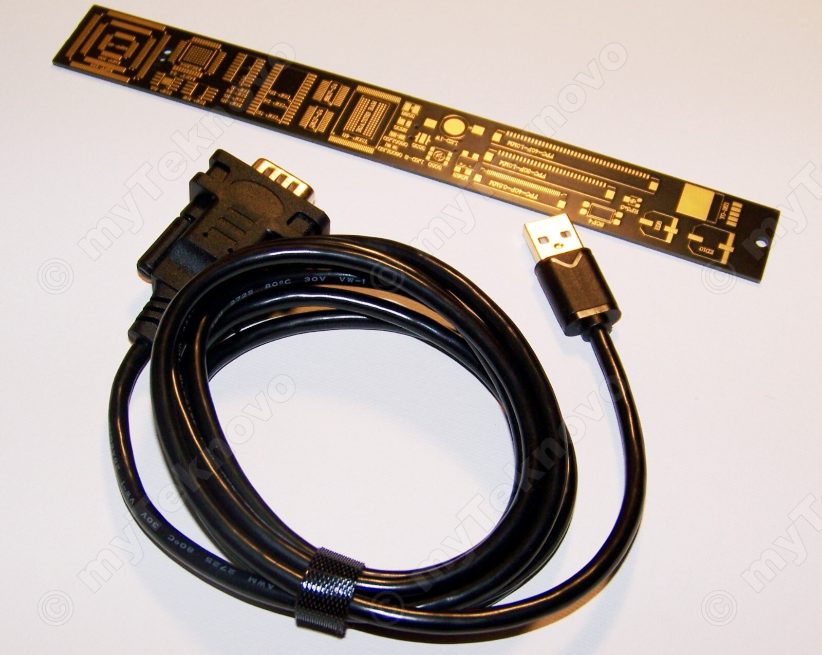 1x FTDI USB-DB9 + Case Pouch + PCB Ruler for HP 48G 48G+ 48GX 48S 48SX & CD -USA