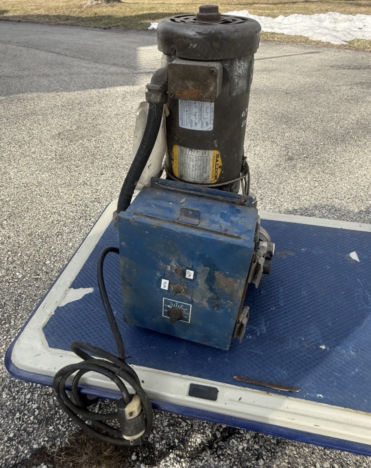 15 MRO Industrial Neptune Chemical Metering Pump Lot – GE, Baldor Motors As Is