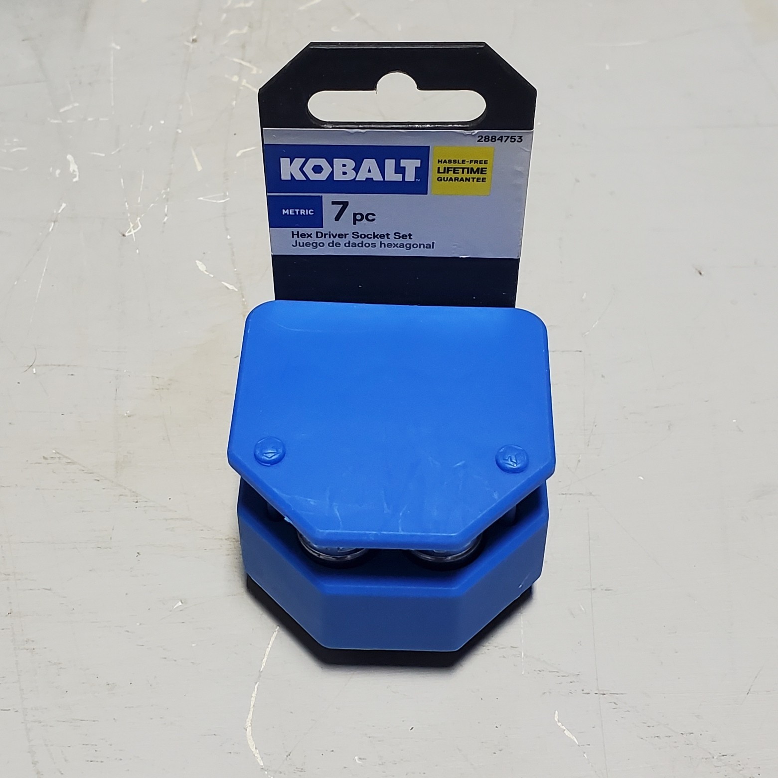 Kobalt 7 Piece Metric Hex Driver Socket Set, NEW