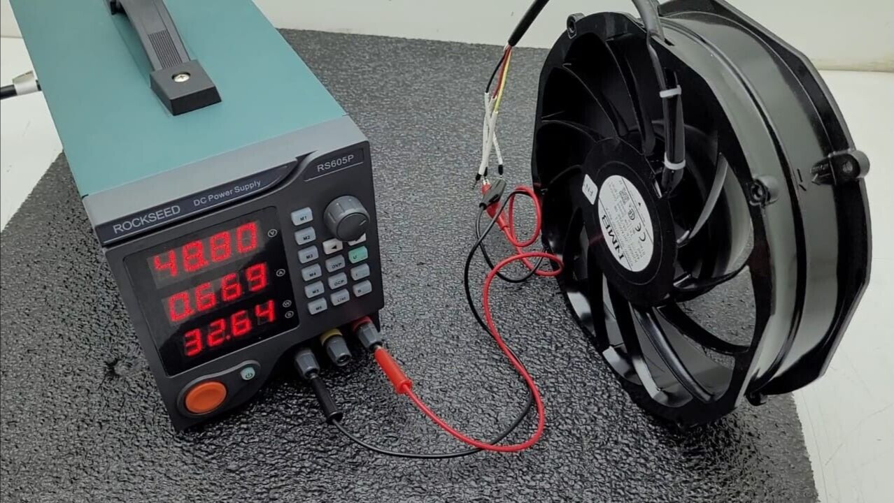 NMB MineBea R200A0-051-D0760 8″ 48VDC 6.0A 288.0W PWM Speed Control Fan Tested