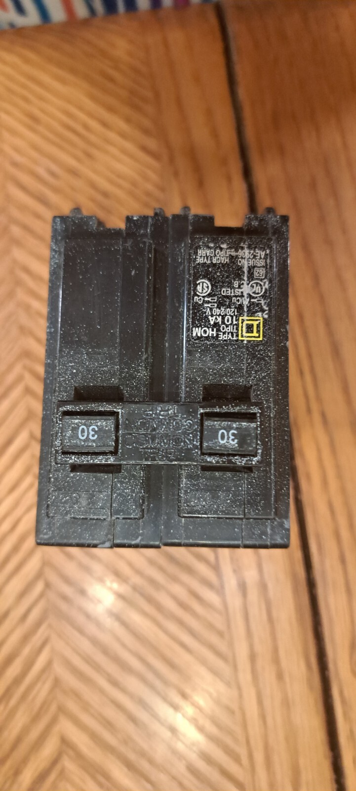 Square D Homeline 30 Amp 2 Pole Circuit Breaker HOM230