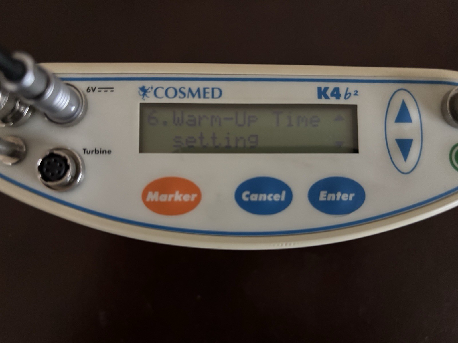 Cosmed K4 B2 Metabolic Analyzer. P/N C09052-02-99 W/RS232 Cable & Power Cable