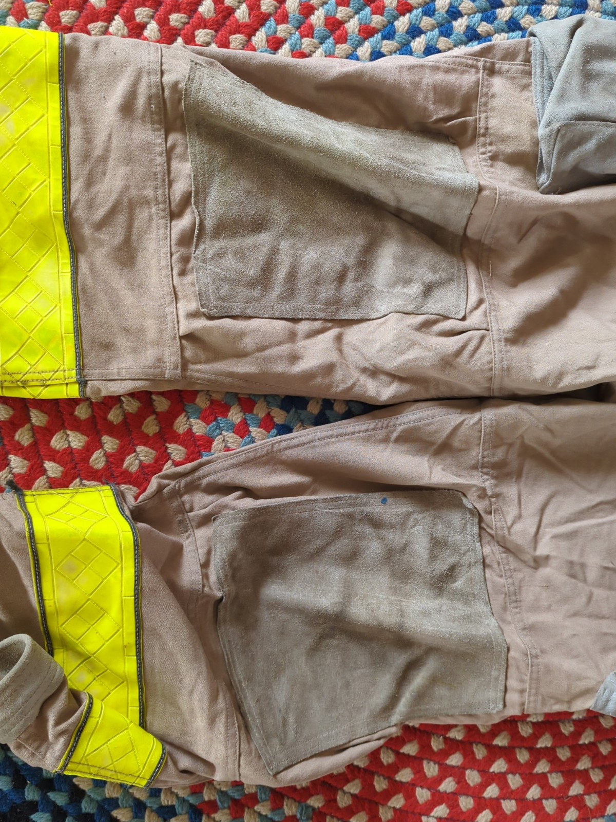 Retired Firefighter Gear Turnout Pants FIRE USED Size 44 X 28 SHELL ONLY!!
