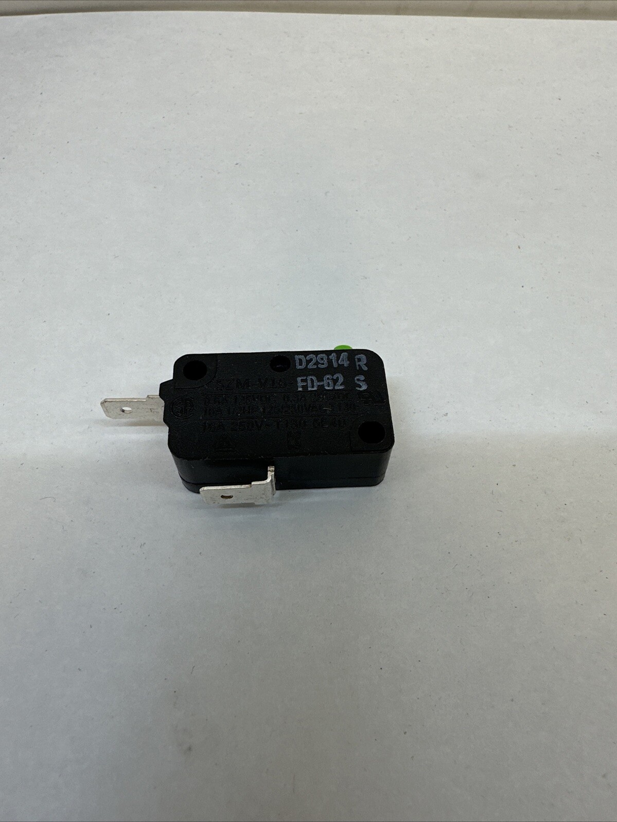 Manufacturer Approved Replacement Starion SZM-V16-FD62 Micro Switch NC Contact