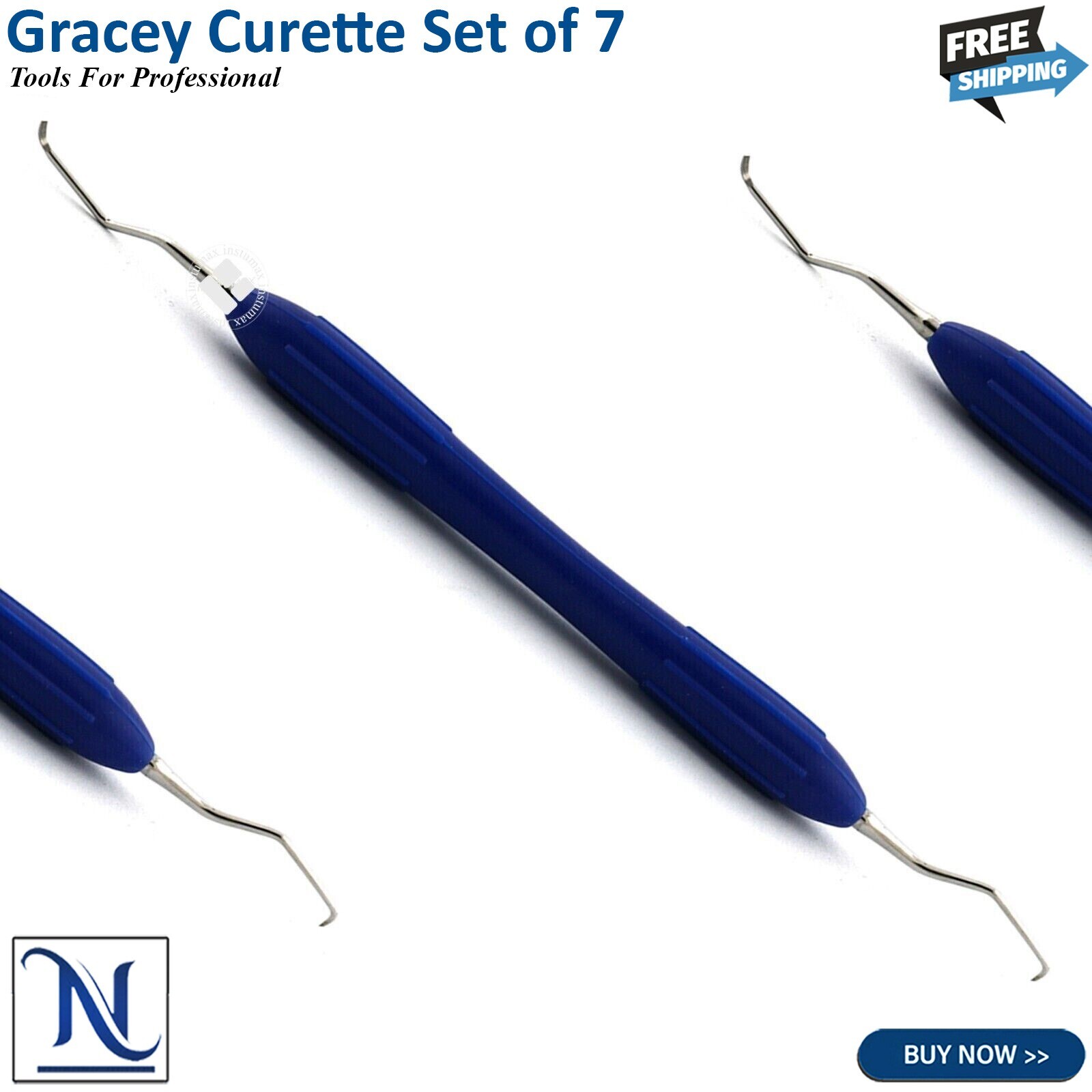 Silicone Handle Dental Scalers for Periodontal Root Planing | CE Certified