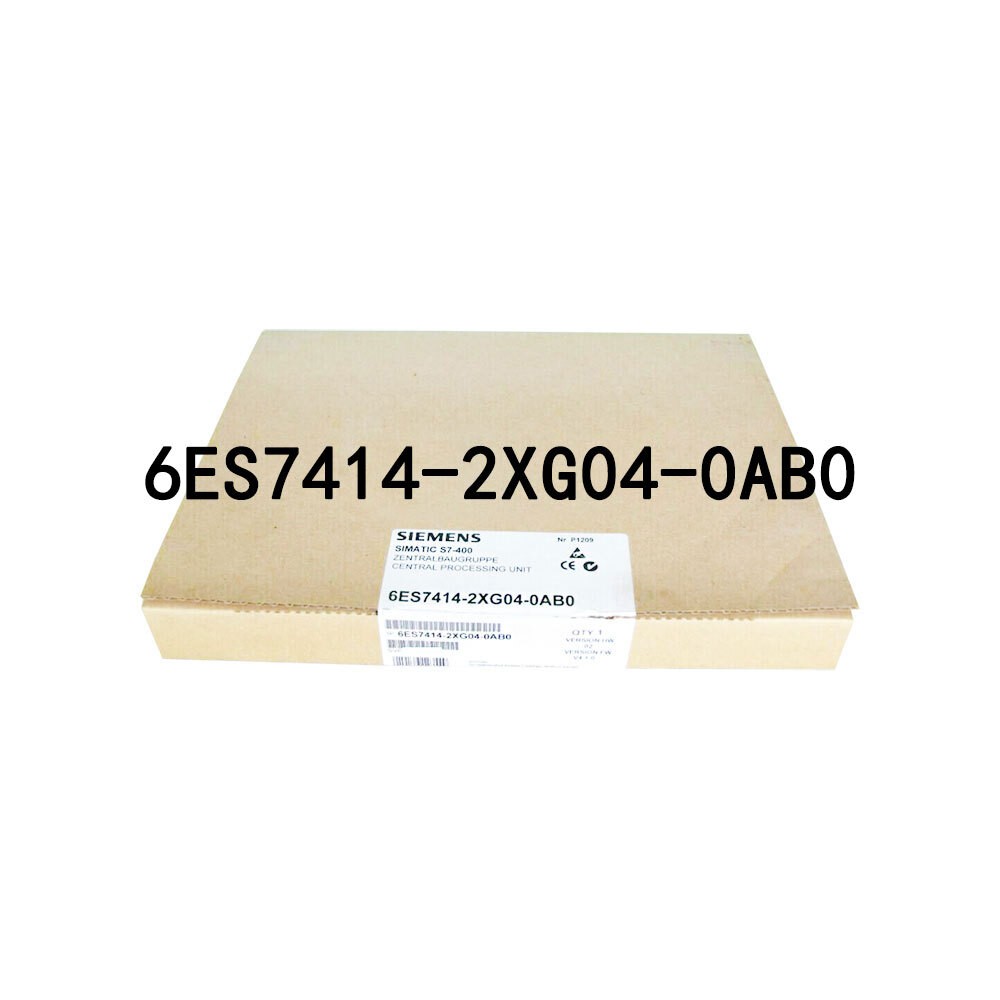 New Siemens SIMATIC S7-400 CPU 414-2 6ES7414-2XG04-0AB0 6ES7 414-2XG04-0AB0
