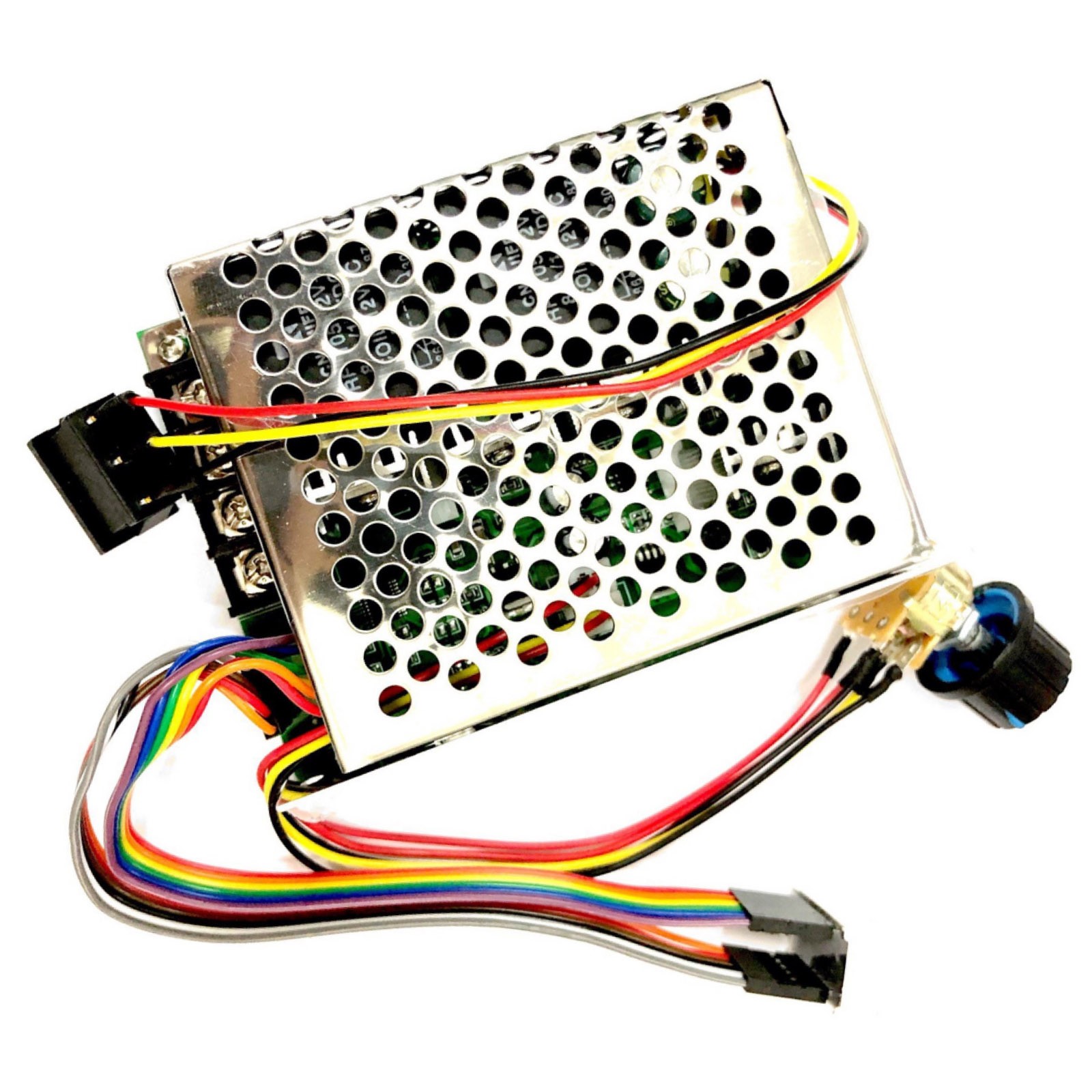 DC 10-55V 12V 24V 48V 60A PWM DC Motor Speed Controller CW CCW Reversible Switch