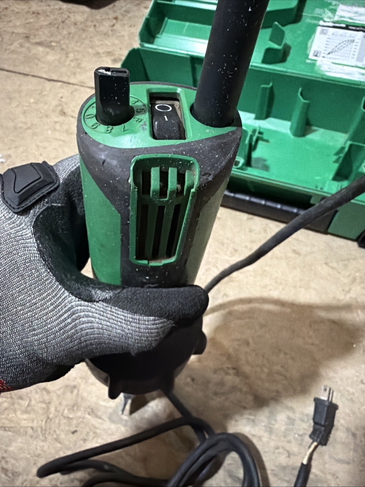 Leister Triac ST 141.228 Plastic Welder with Nozzle & Carrying Case