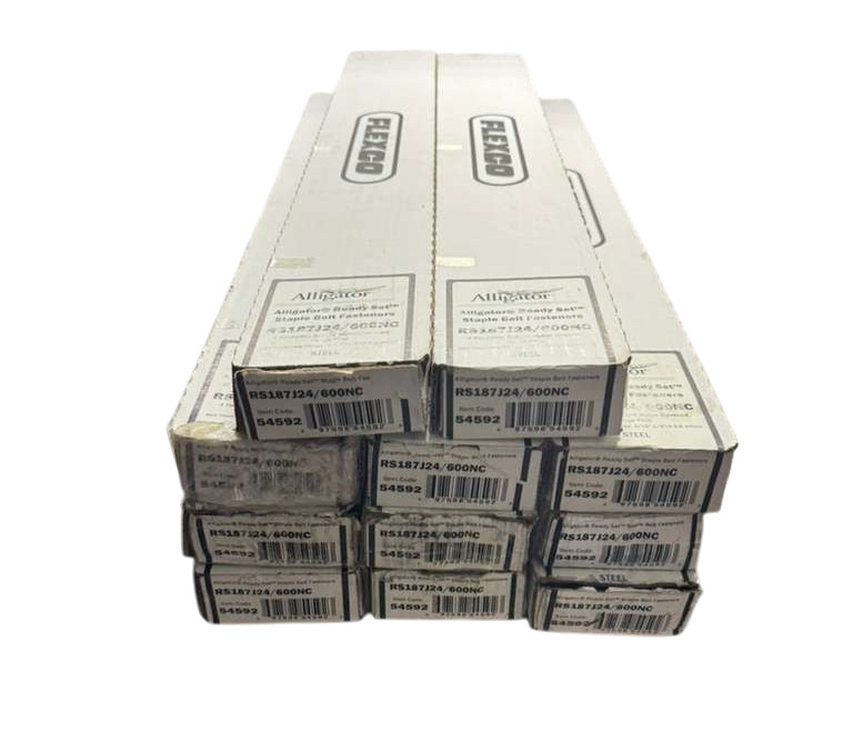 Alligator RS187J24/600NC Steel Staple Belt Fasteners, 3/16″ – 1/4″ (4.8.2-6.4mm)