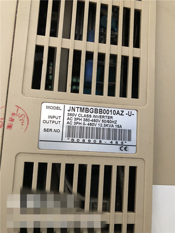 1PC used TECO inverter 7200MA 7.5KW 380V JNTMBGBB0010AZ-U