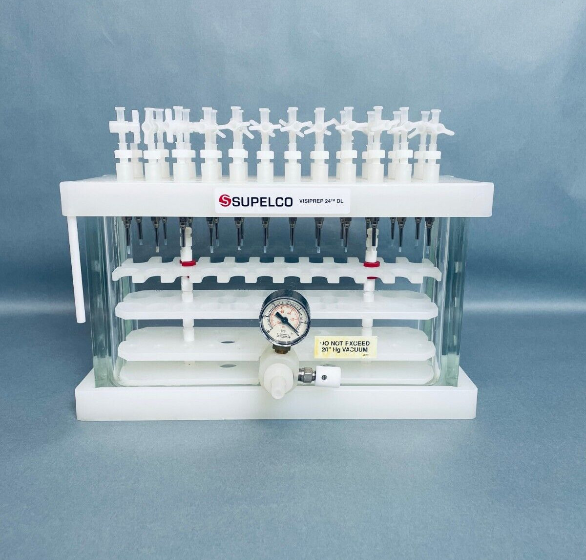 Supelco Visiprep 24 Vacuum Manifold 20 Hg Max Pressure 24 Port