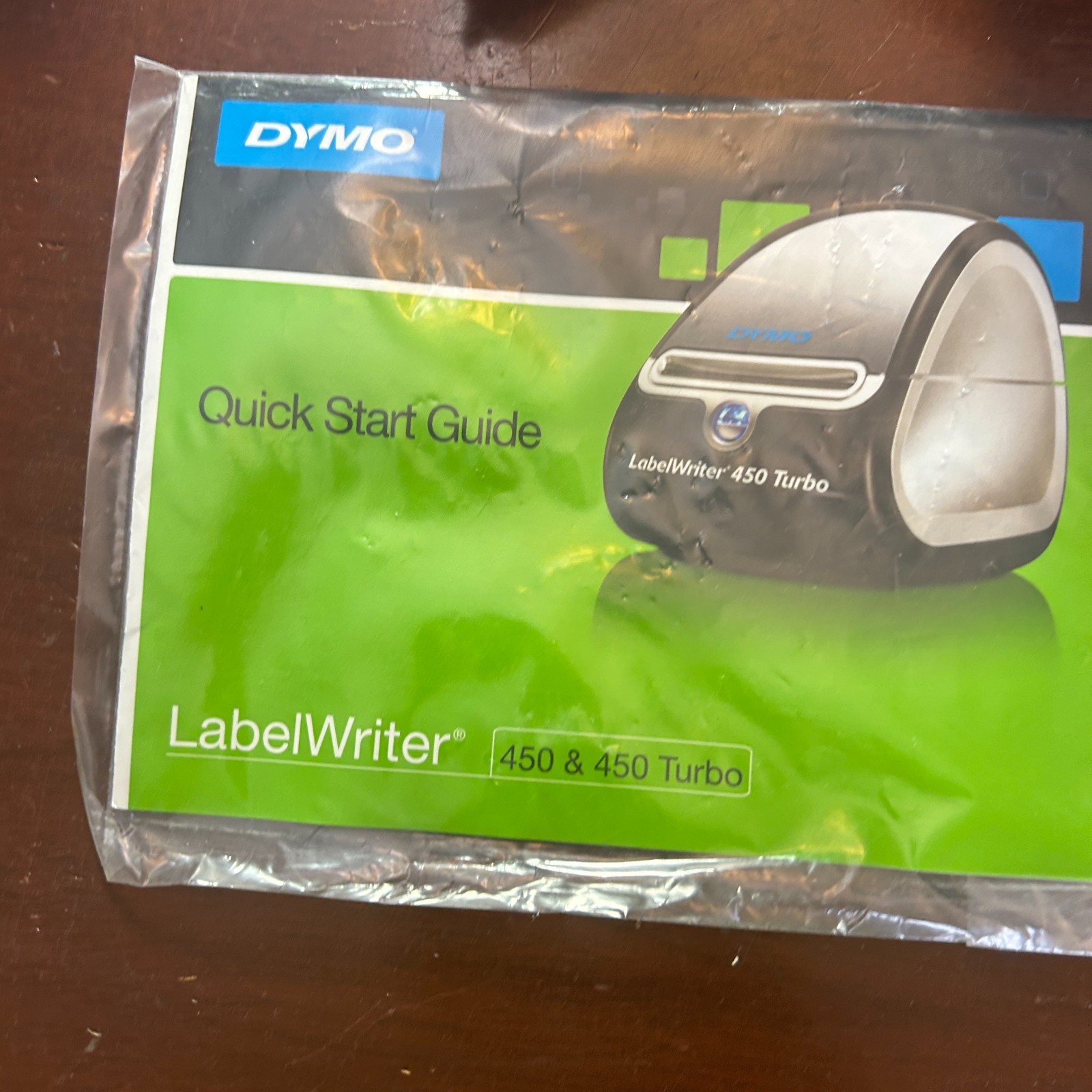 Dymo LabelWriter 450 Direct Thermal Label Printer w/ AC Adapter & Roll Brand New