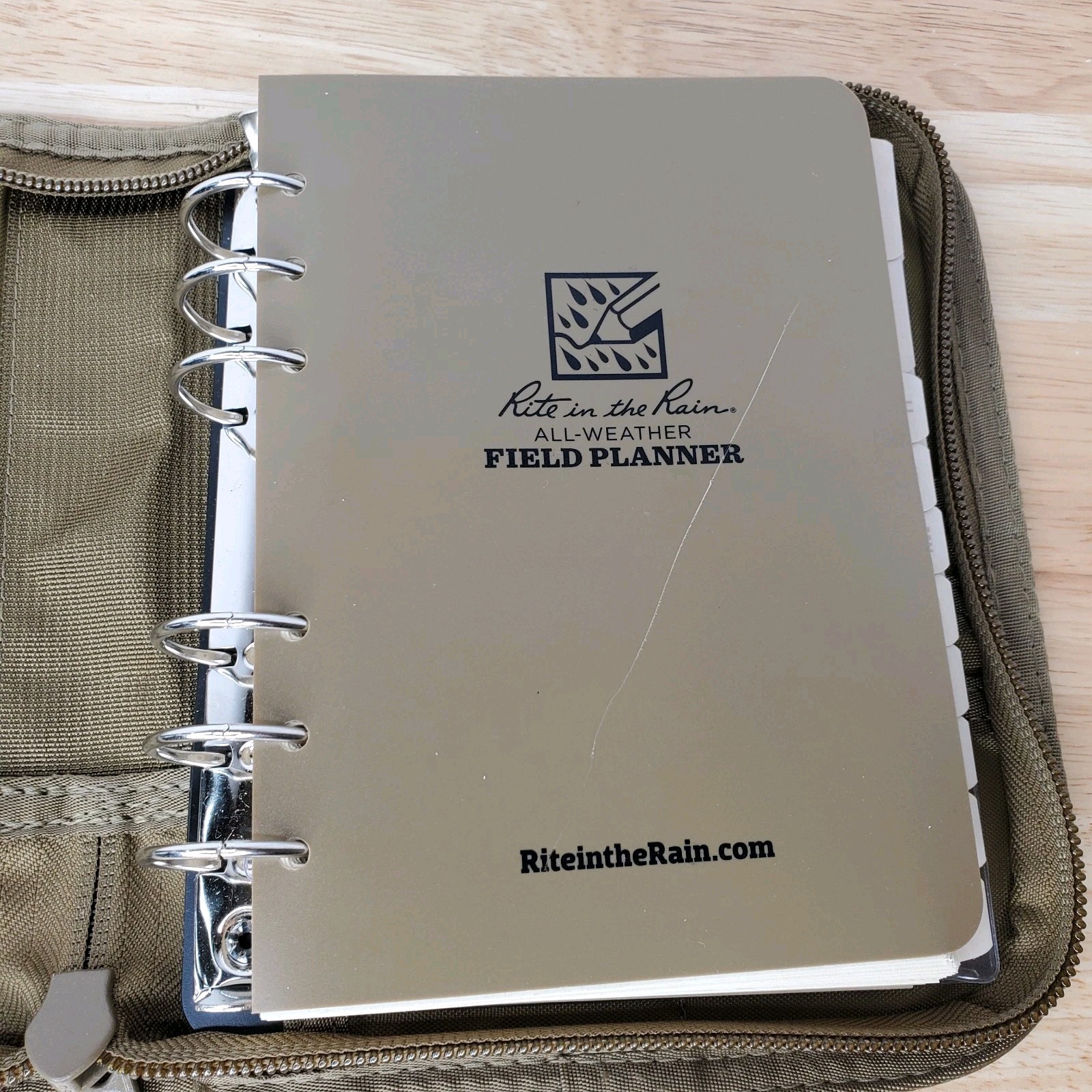 Rite in the Rain Tactical Tailor All Weather Field Planner Coyote Tan C9250T