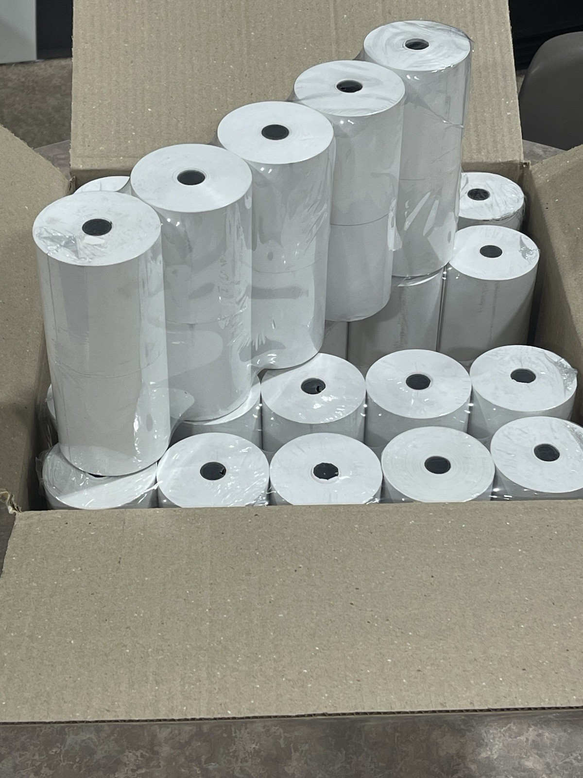 Thermal Paper Rolls 3 1/8″ x 230. Fits Most Receipt Printers, Pack of 50 Rolls