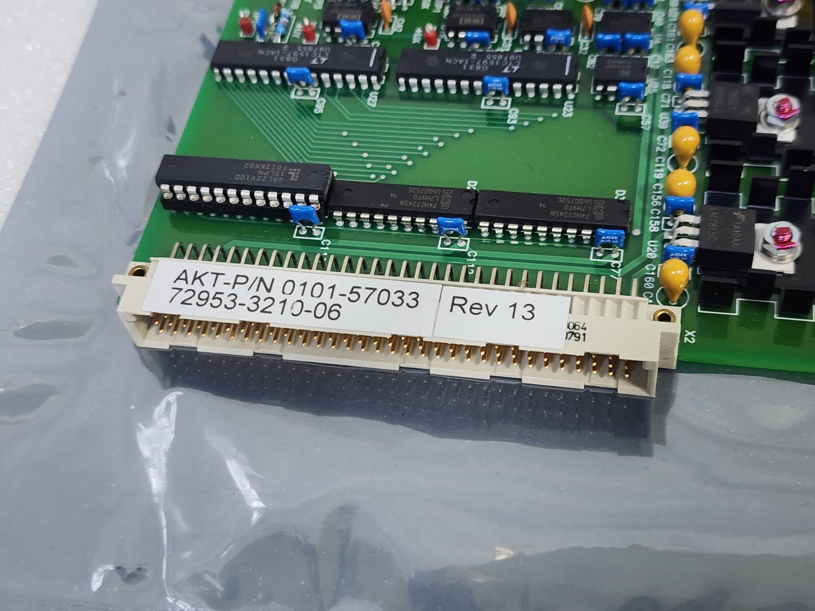 AMAT AKT DYNAMIC-SEC-DRIVER BOARD 0101-57033 REV:13 FREE SHIP