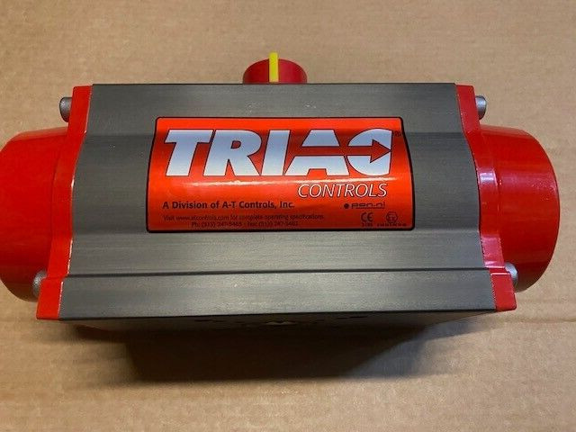 Triac Controls / A-T Controls 3K300SR Pneumatic Rack & Pinion Spring Actuator