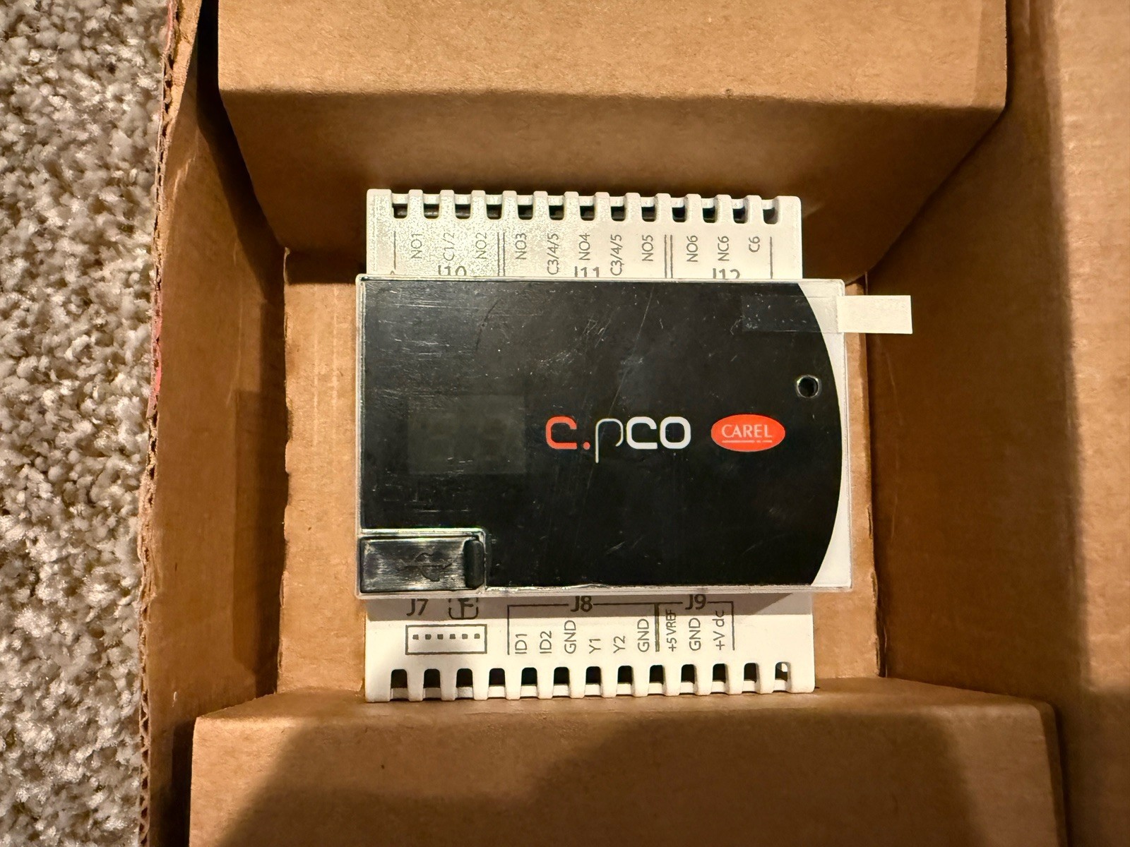 Carel P+D000UH1DLF0 C.PCO Mini Din High-End Programmable Controller NEW