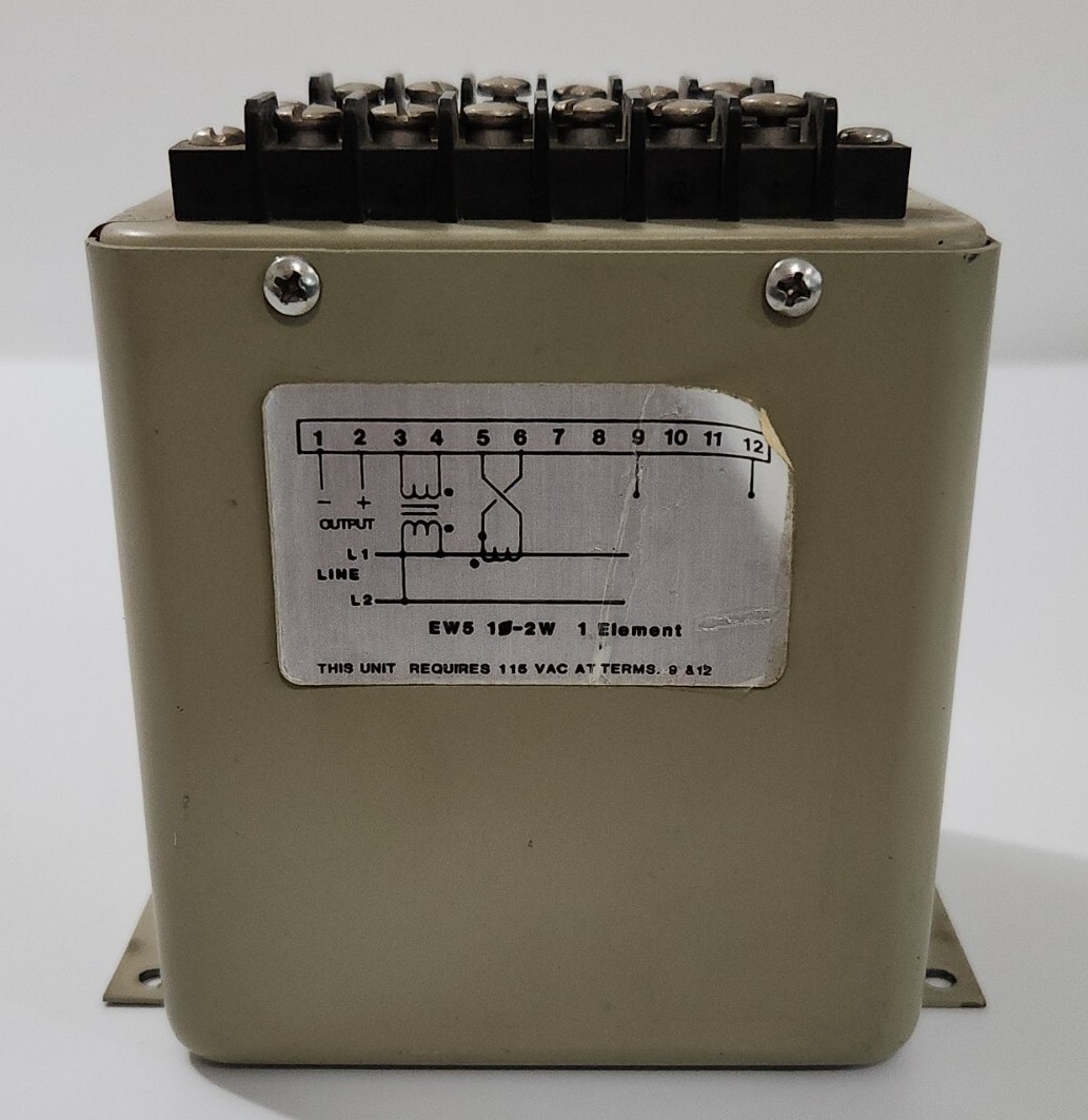 *PREOWNED* Ohio Semitronics EW5-20B Transducer 0-300V 0-20A 1mA=4KW + Warranty!