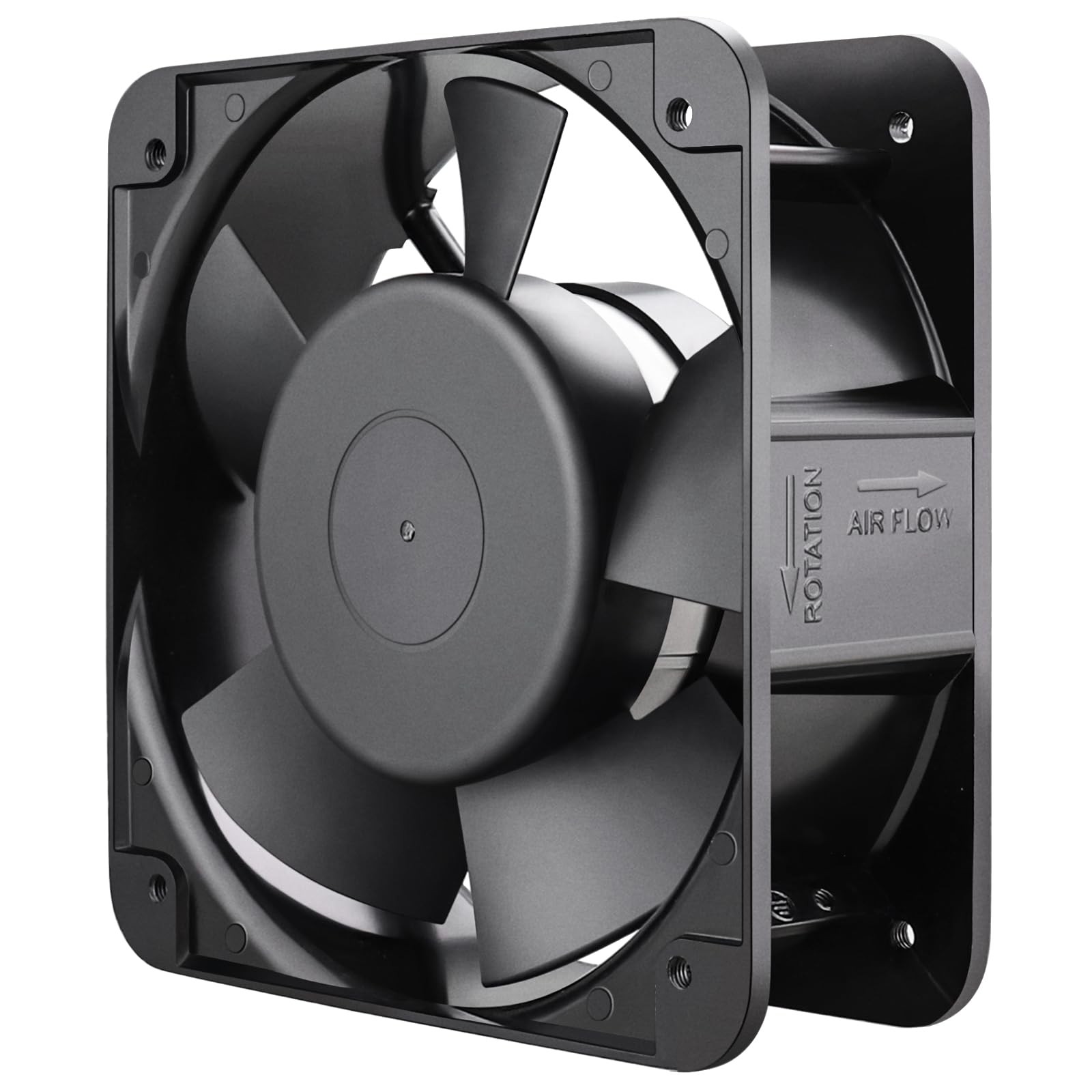 GDSTIME AXIAL Fan 15050, 110V 120V AC 150mm x 150mm x 50mm Fan, Ventilation Exha