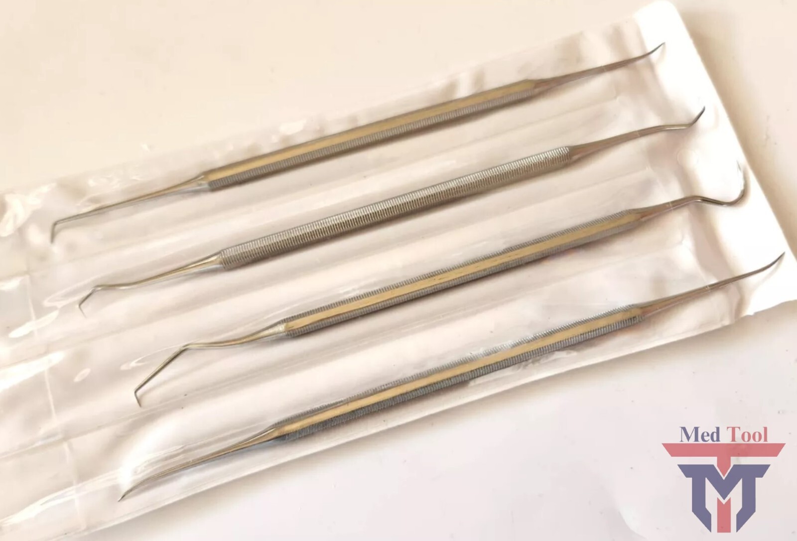 4 PC SET Dog Teeth Cleaning Tool Dental Pick Probes New