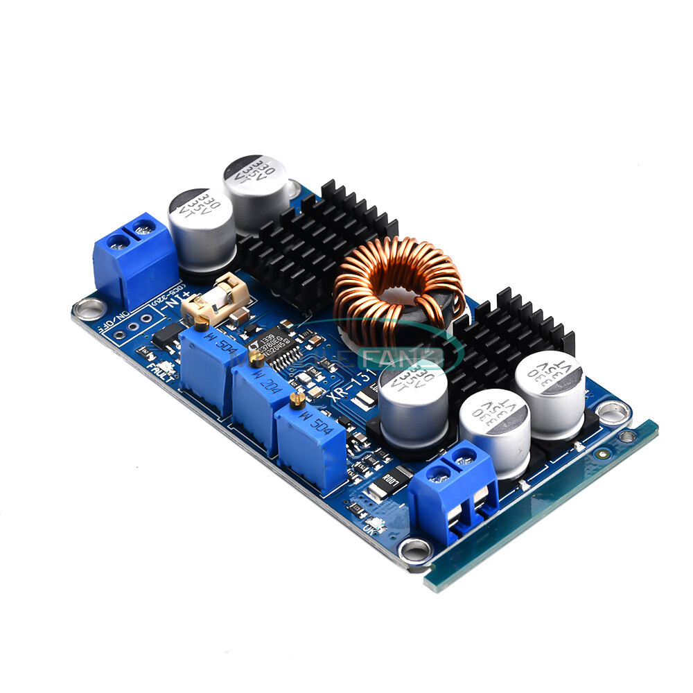 DC 5V-32V to 1V-30V 10A Automatic Step Up Down Regulator Charging Module LTC3780