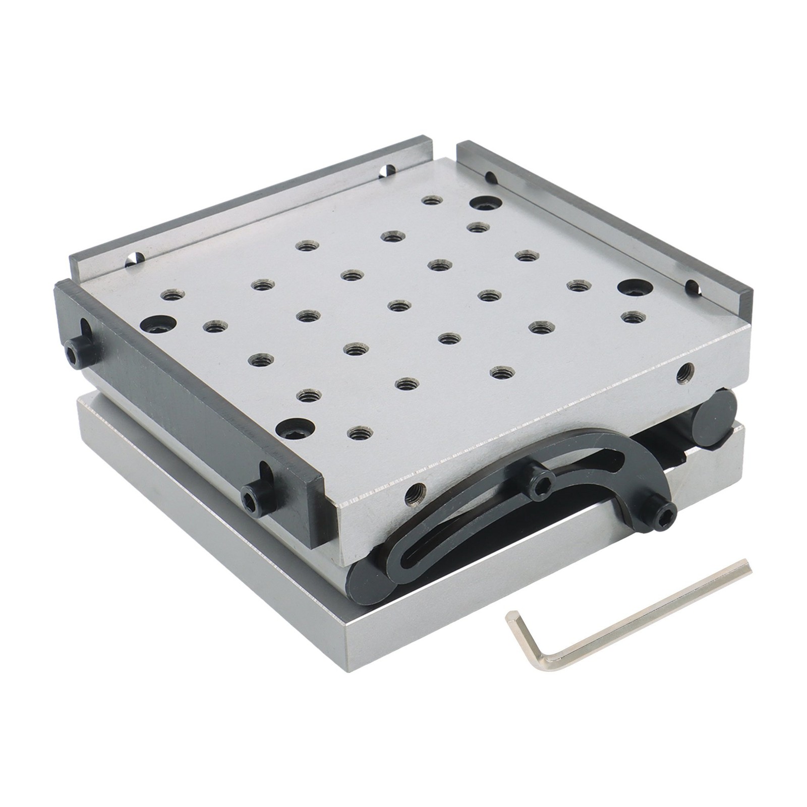 6″x6″x2″ Sine Plate 1/4-20 Tapped Holes 5″ Roll Precision Machining Tool