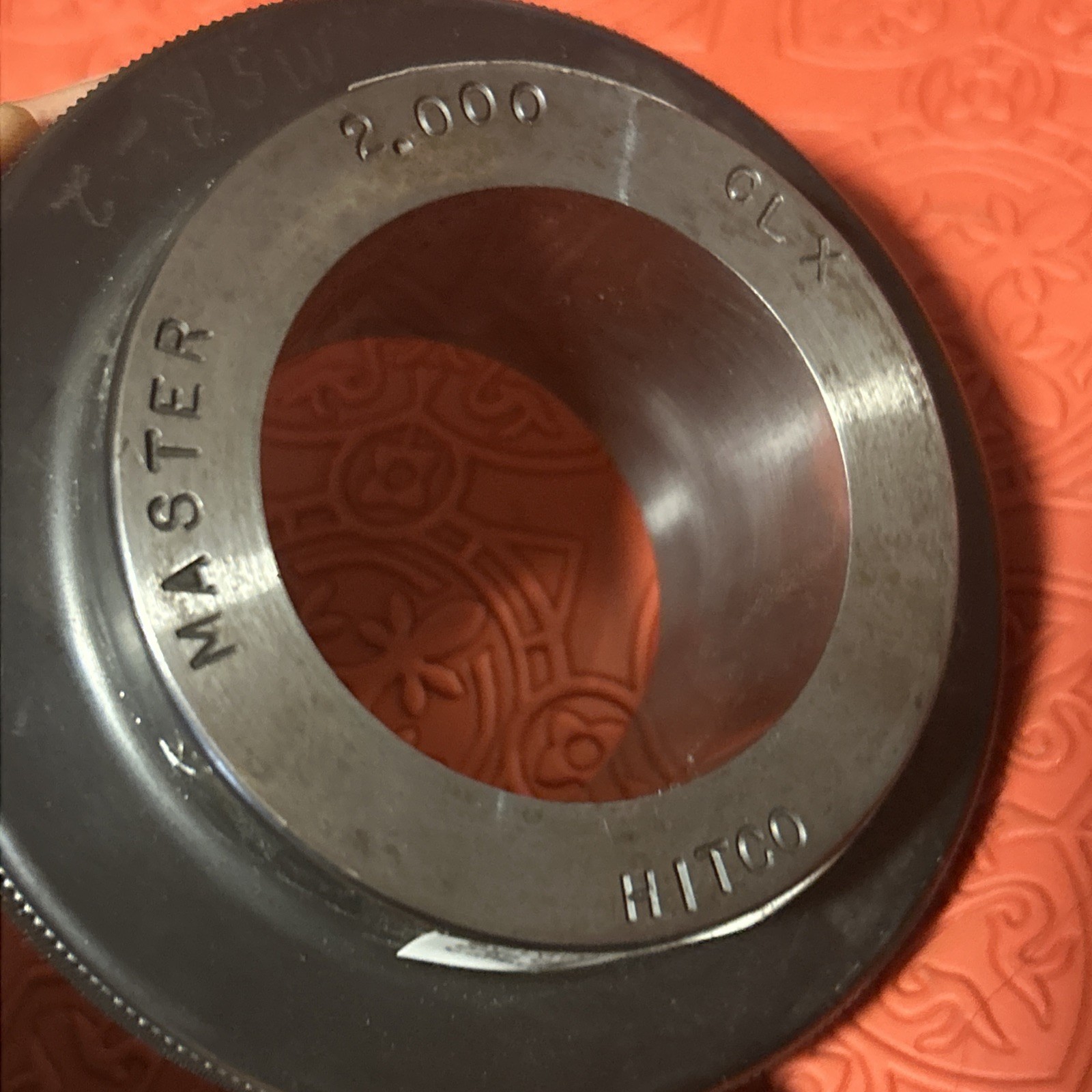 2.0000 CLASS X MASTER PLAIN BORE RING GAGE ONSIZE 2.0 50.800 mm 2.000 (SU44)