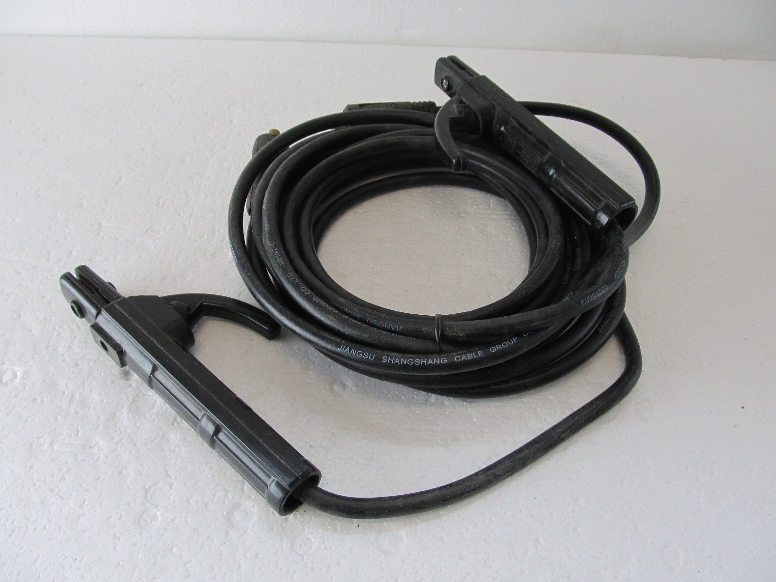 2x KB-200 Electrode Holder Clamp 4.9 FT Cable 200 AMP Welding