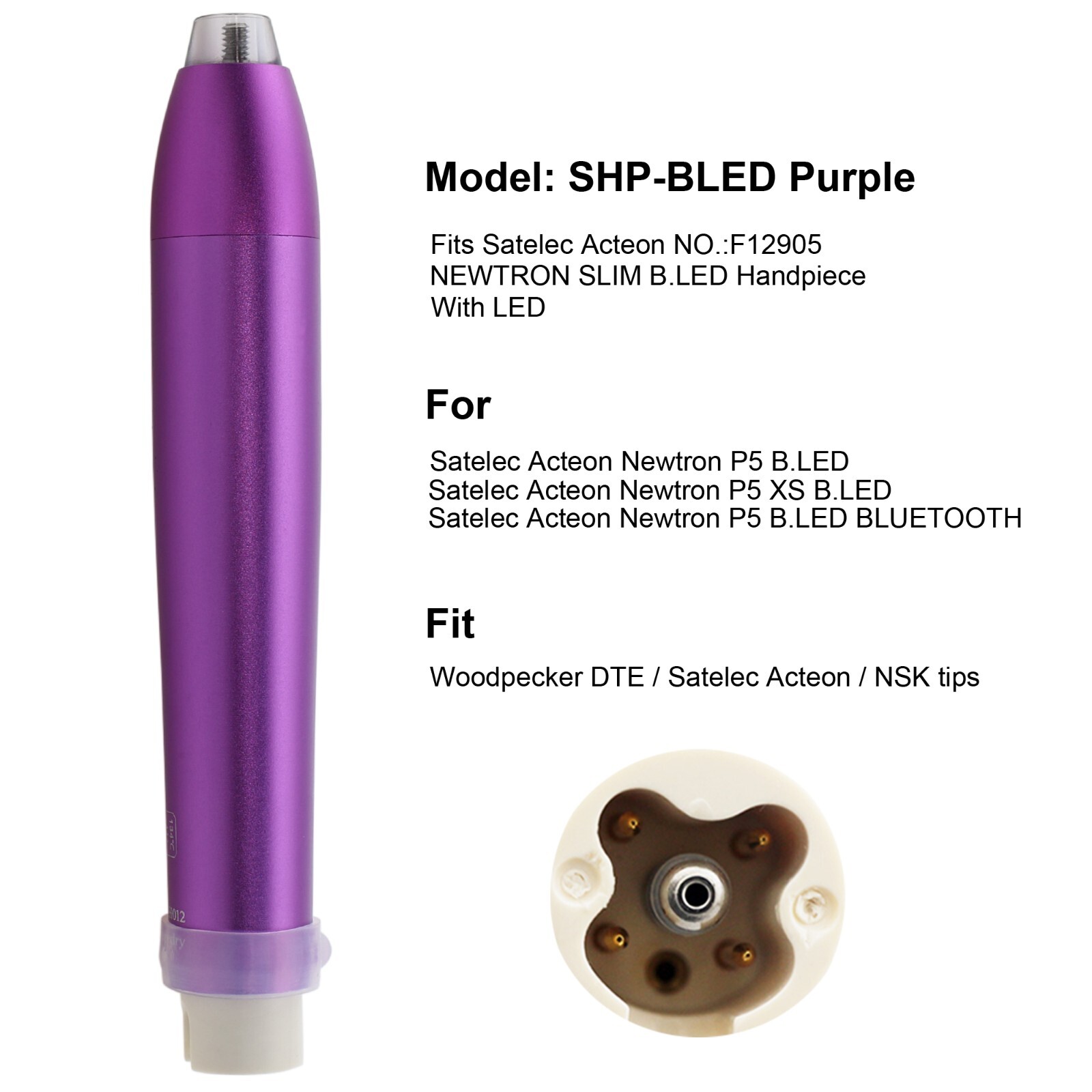 Dental Ultrasonic Scaler Handpiece P5 Newtron Slim B.LED For Satelec ACTEON Tips