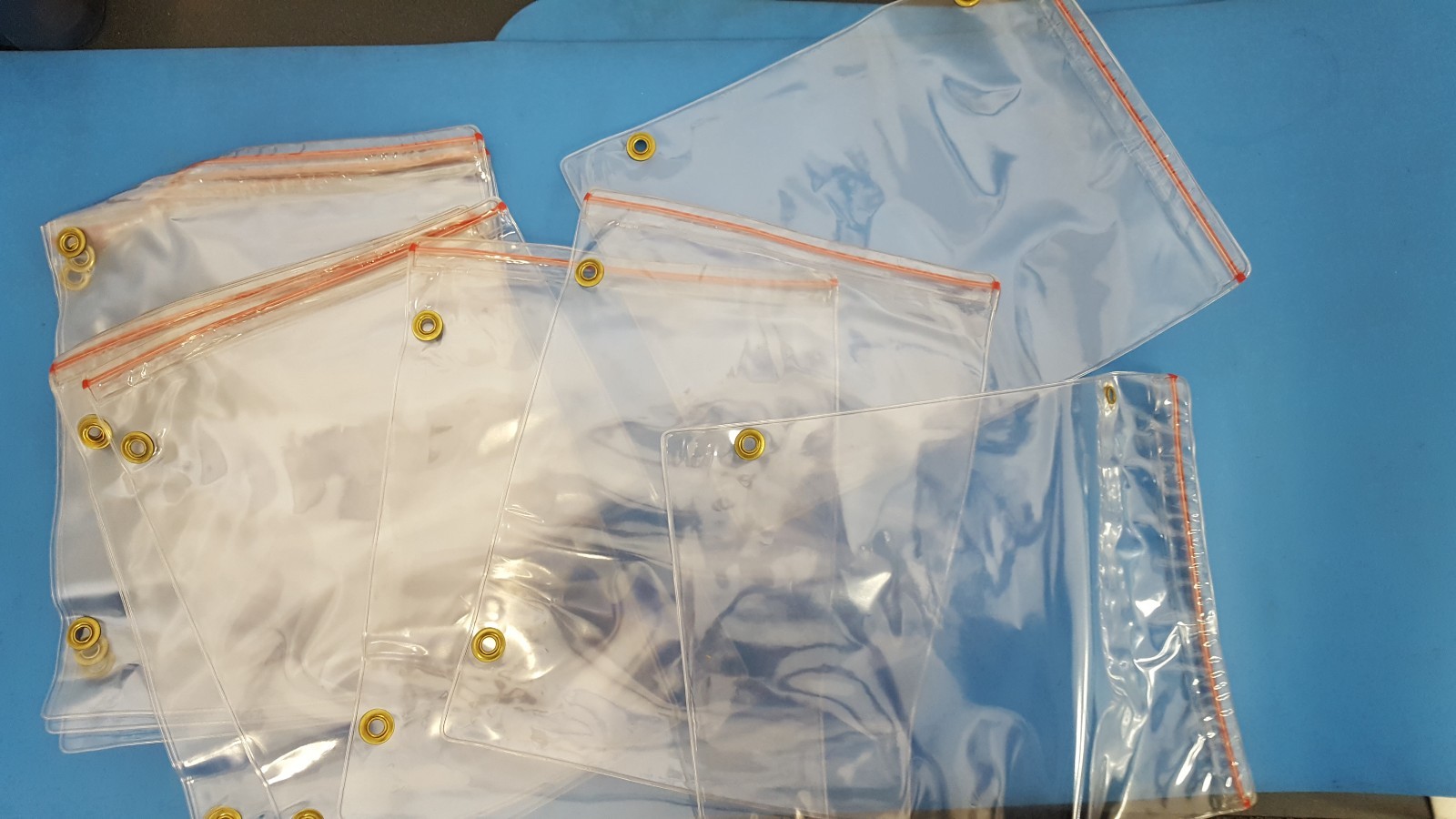 8X11 Clear Reseable Plastic Bag, Lot of 10 Pcs