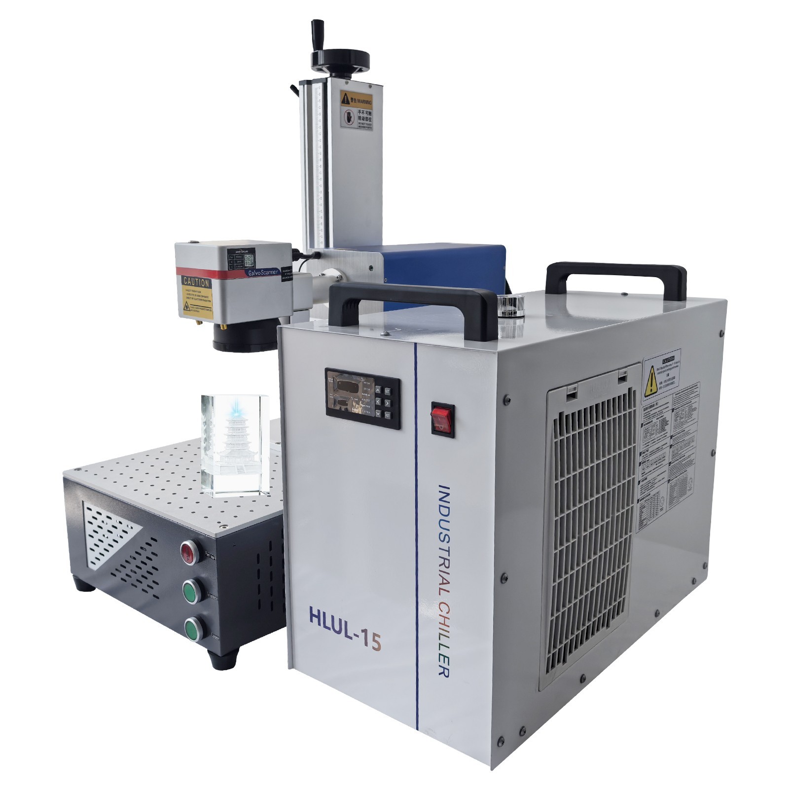CRS 10W UV Laser Marking Fine Engraver On Glass Wood 3D Inner Crystal Machine