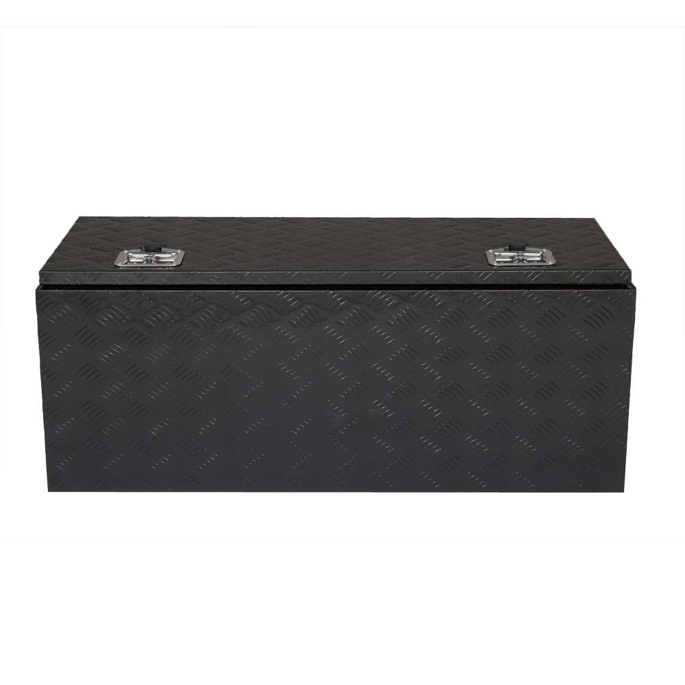 42″ Aluminum Under Body Toolbox 5 Bar Tread Black