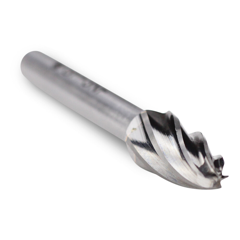 BHA Tungsten Carbide Burr Rotary Files Grinder Bits, Aluma Cut – 1/4 Inch Shank