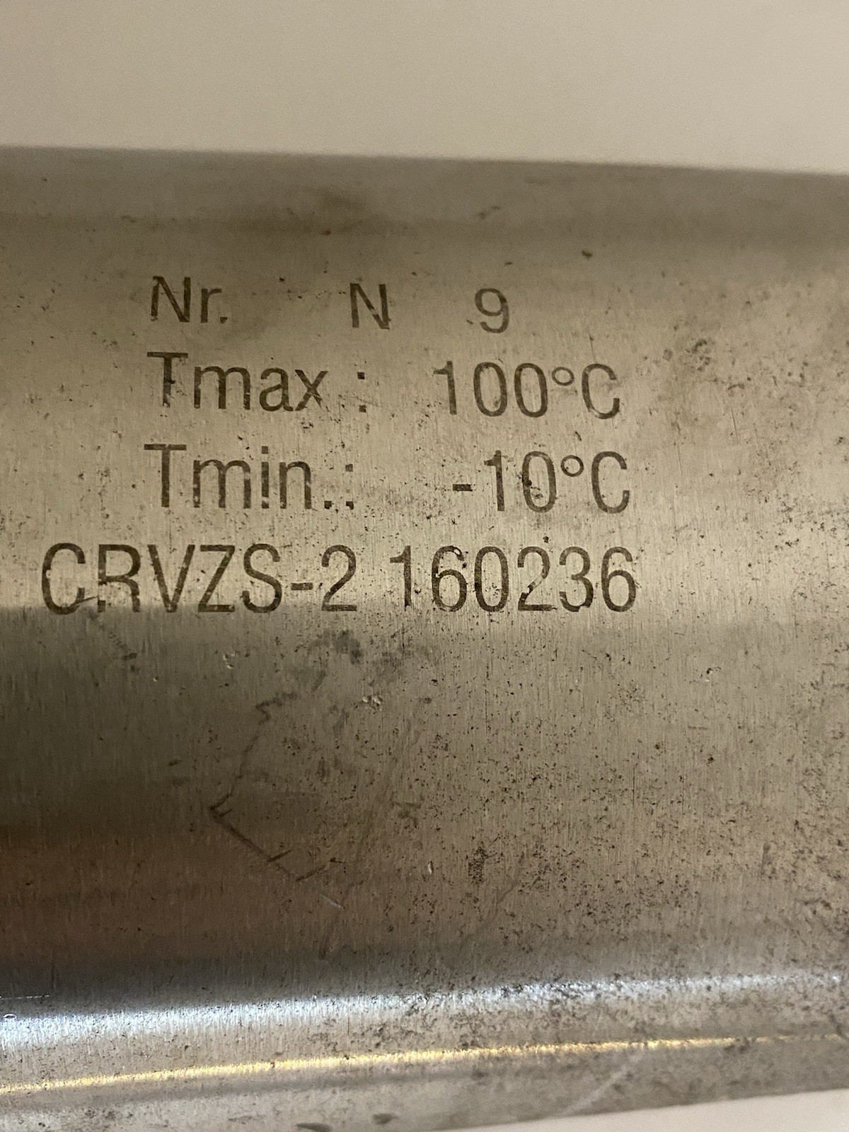 Festo CRVZS-2 Pneumatic Air Reservoir, G 1/2 Connection, 2 Liter, 160236