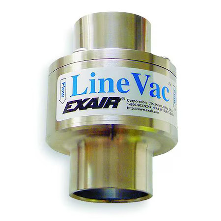 Exair 150125 Air Conveyor, Steel Alloy, 1.25 In., 49 Cfm