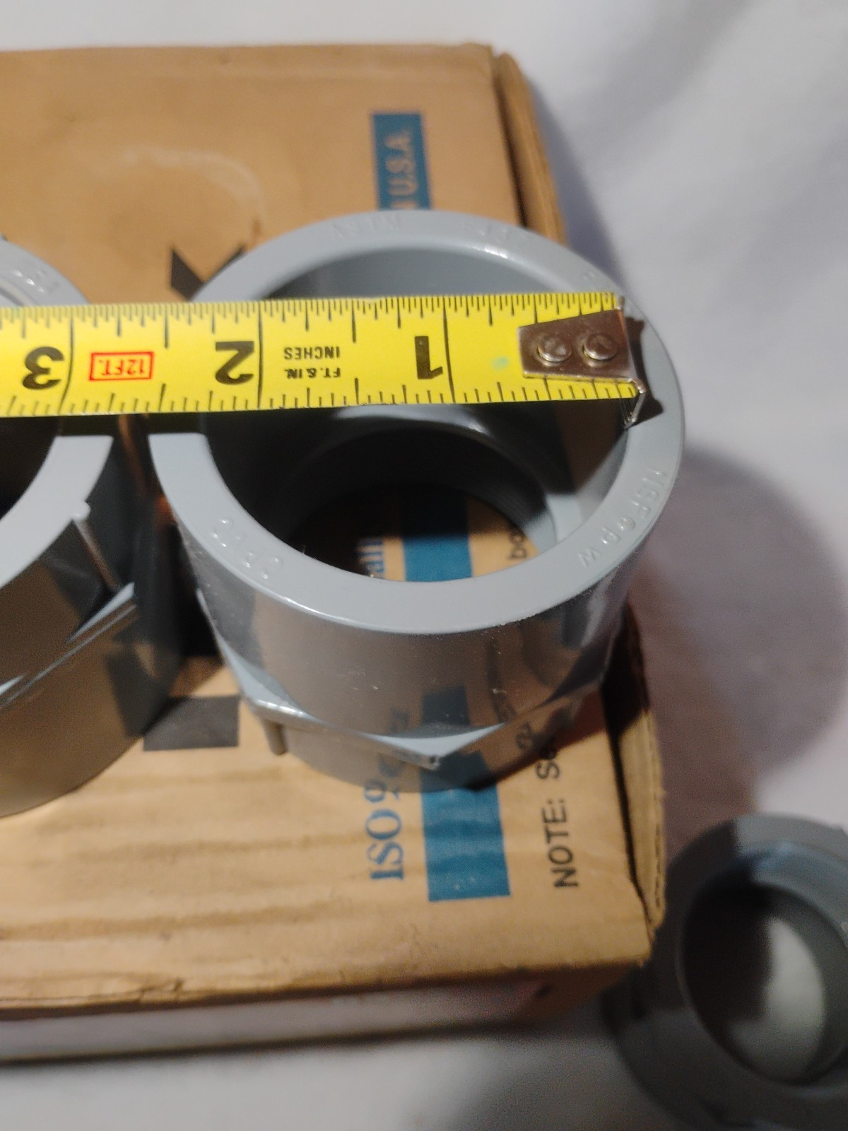 IPEX 2″ INCH CPVC SCHEDULE 80 FEMALE ADAPTER SOC x MPT (1 Adapter)