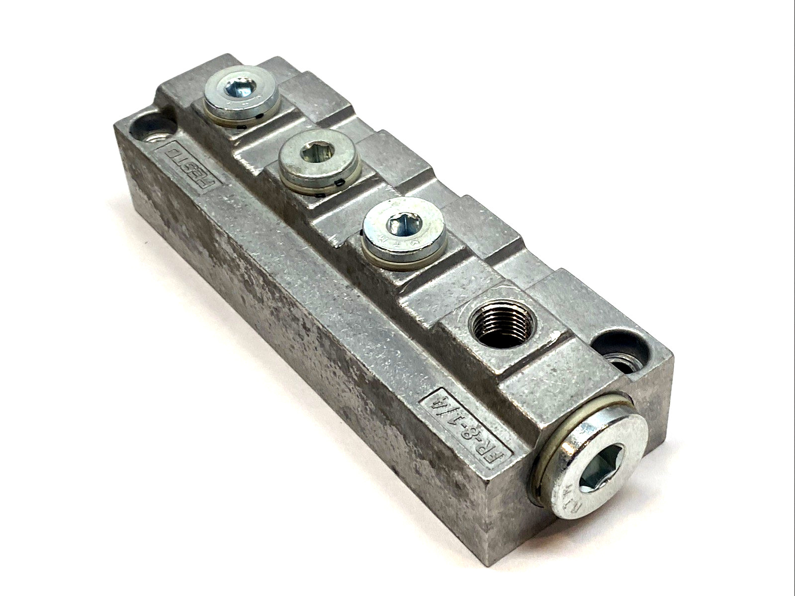 Festo FR-8-1/4 Distributor Block 8-Station Manifold G1/2 Inlet G1/4 Outlets 0–16