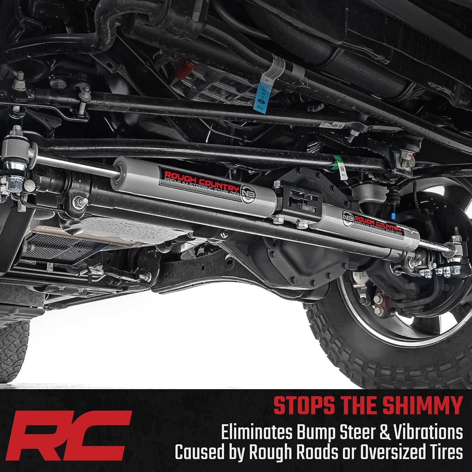 Country N3 Dual Steering Stabilizer for 07-18 Jeep Wrangler JK – 8734930