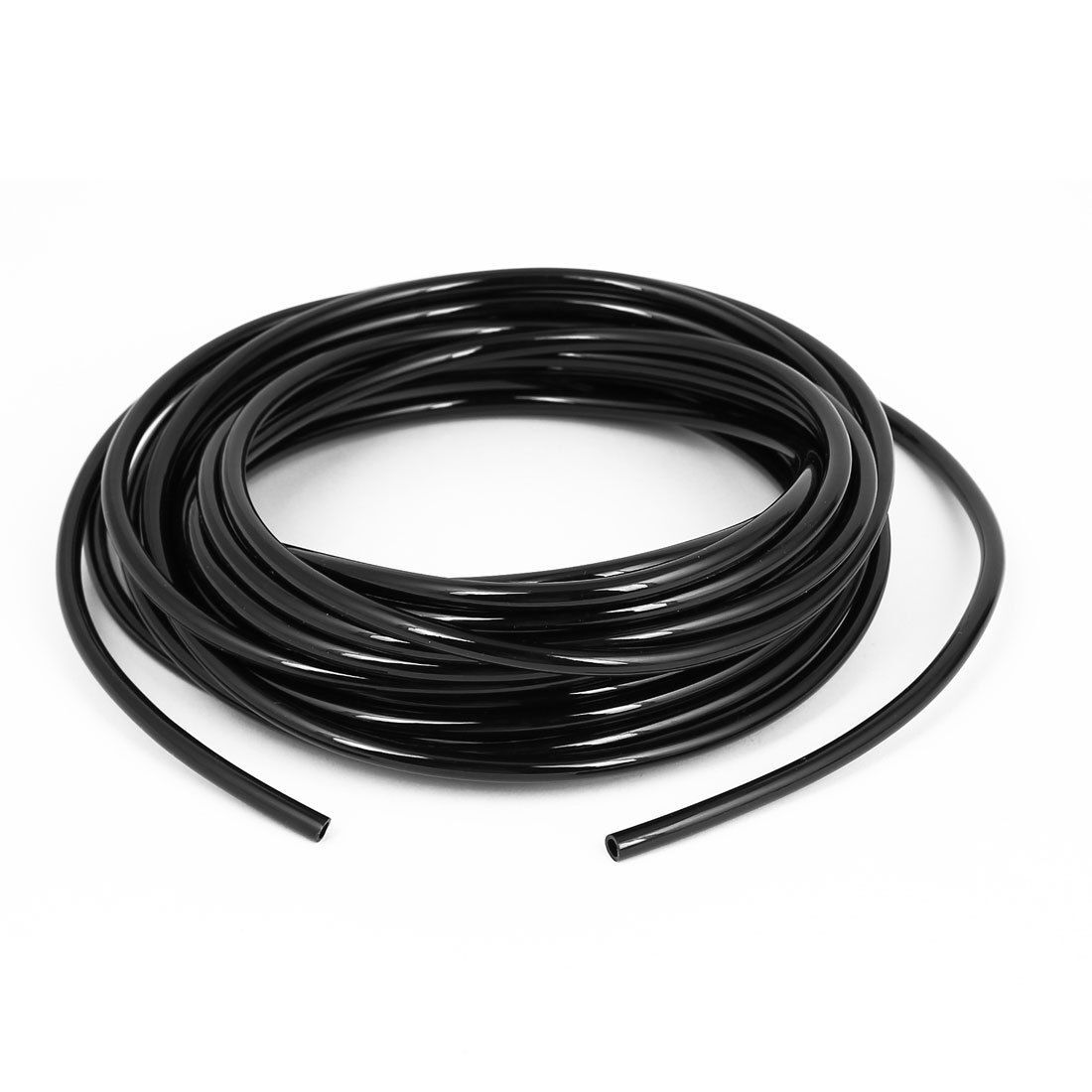 8.5m 28Ft Length 6mm x 4mm Black Polyurethane PU Pneumatic Hose Pipe Tube Tubing