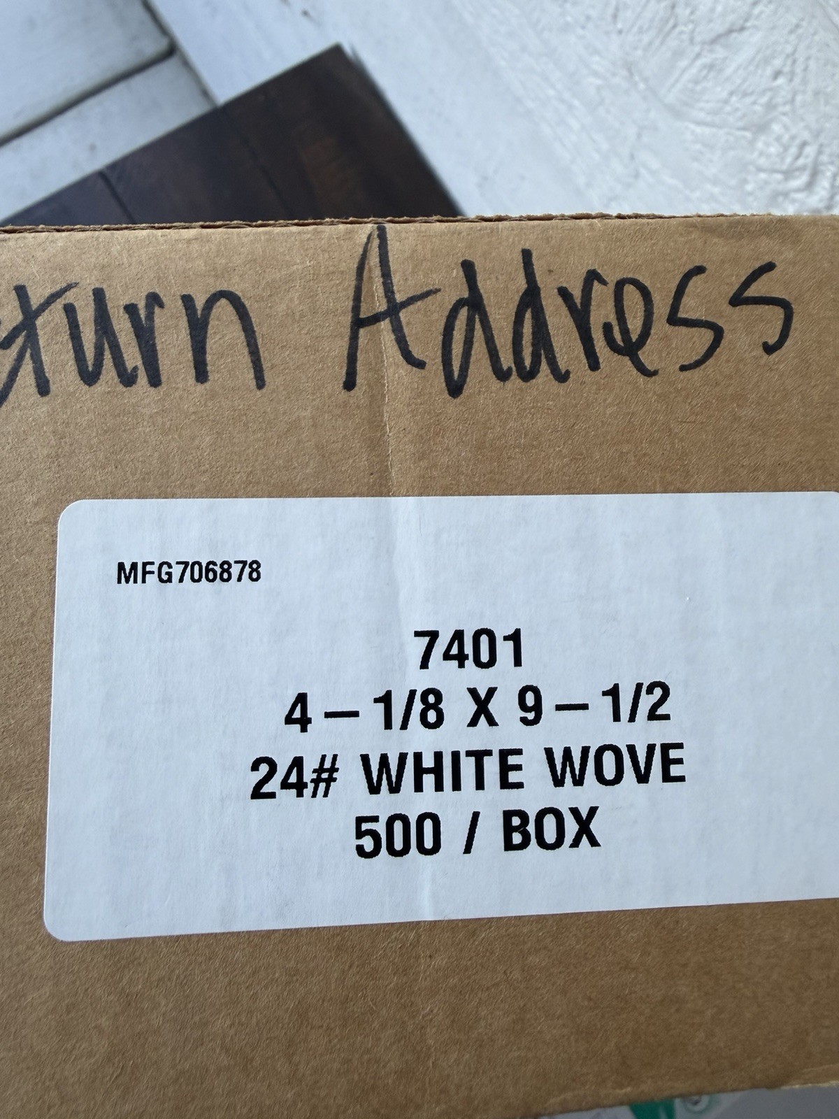 2 Boxes New Business Envelopes 500 Count Each