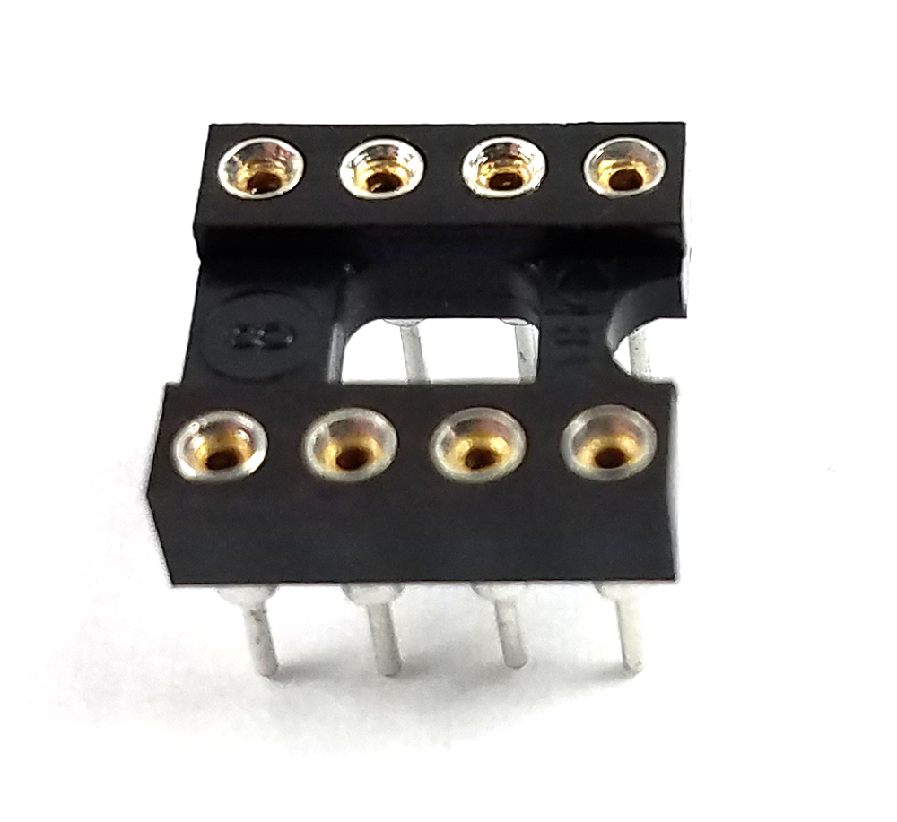 1PCS Microchip MCP6002-I/P MCP6002 + Socket – Dual 1 MHz Op Amp DIP-8 New IC