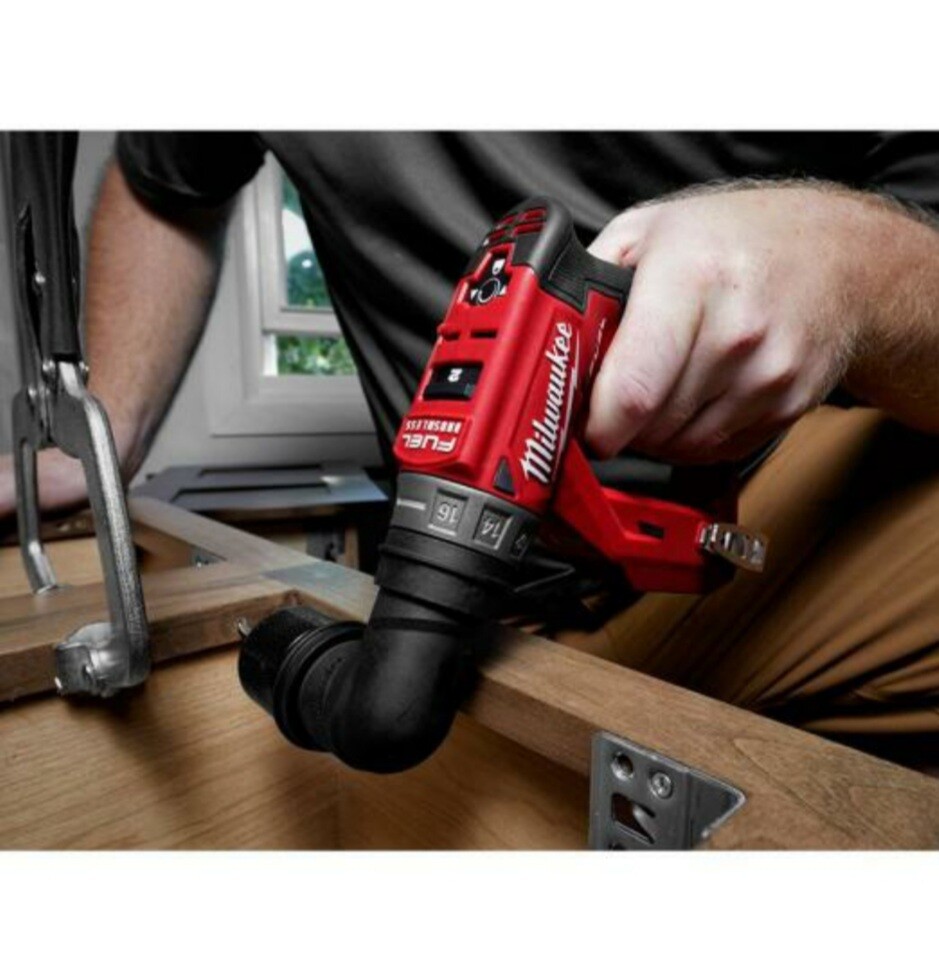 New Milwaukee M12 FUEL Installation Drill/Driver 4-in-1 attachments Bag 2505-20