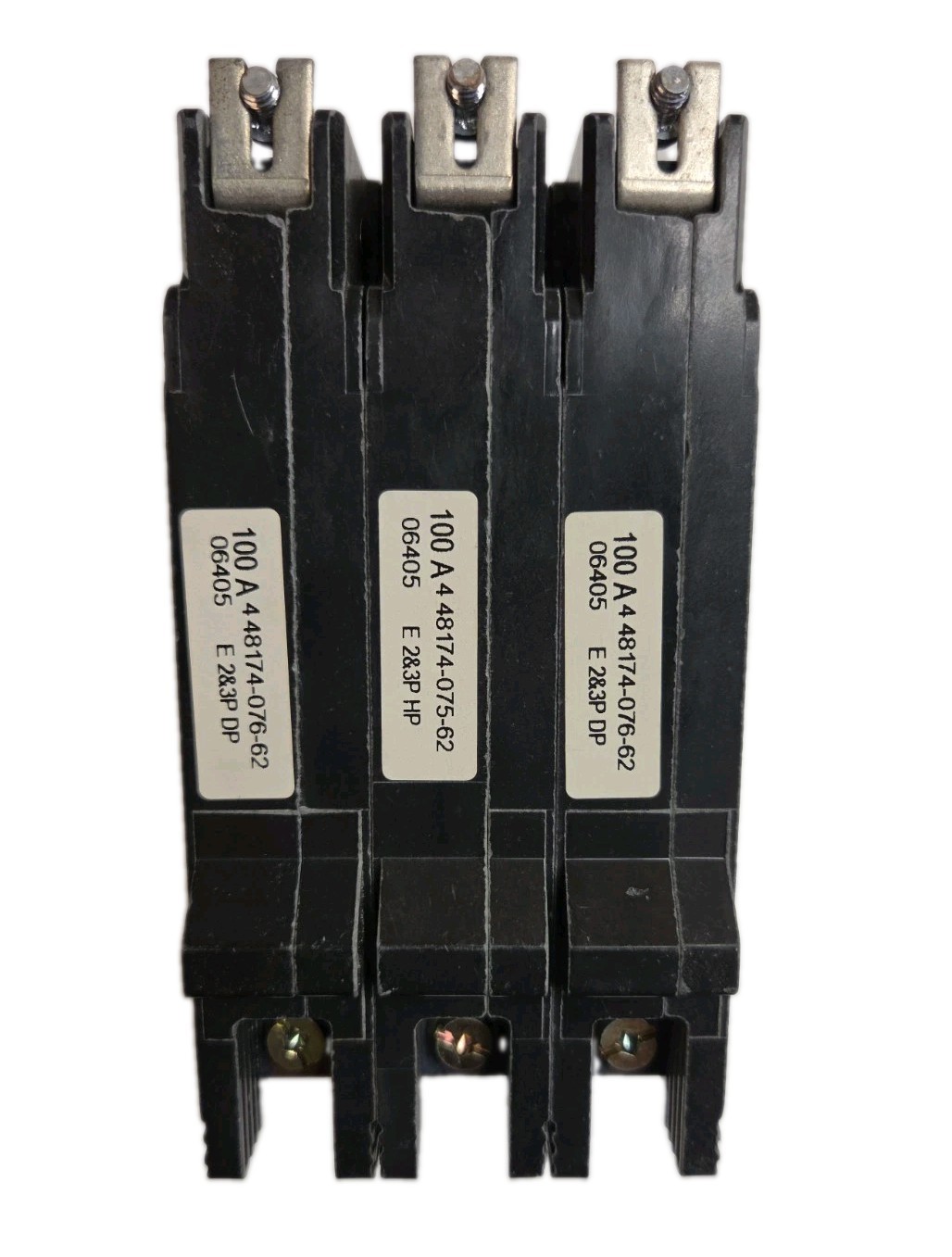 Square D EDB34100 3-Pole Circuit Breaker 100 Amp