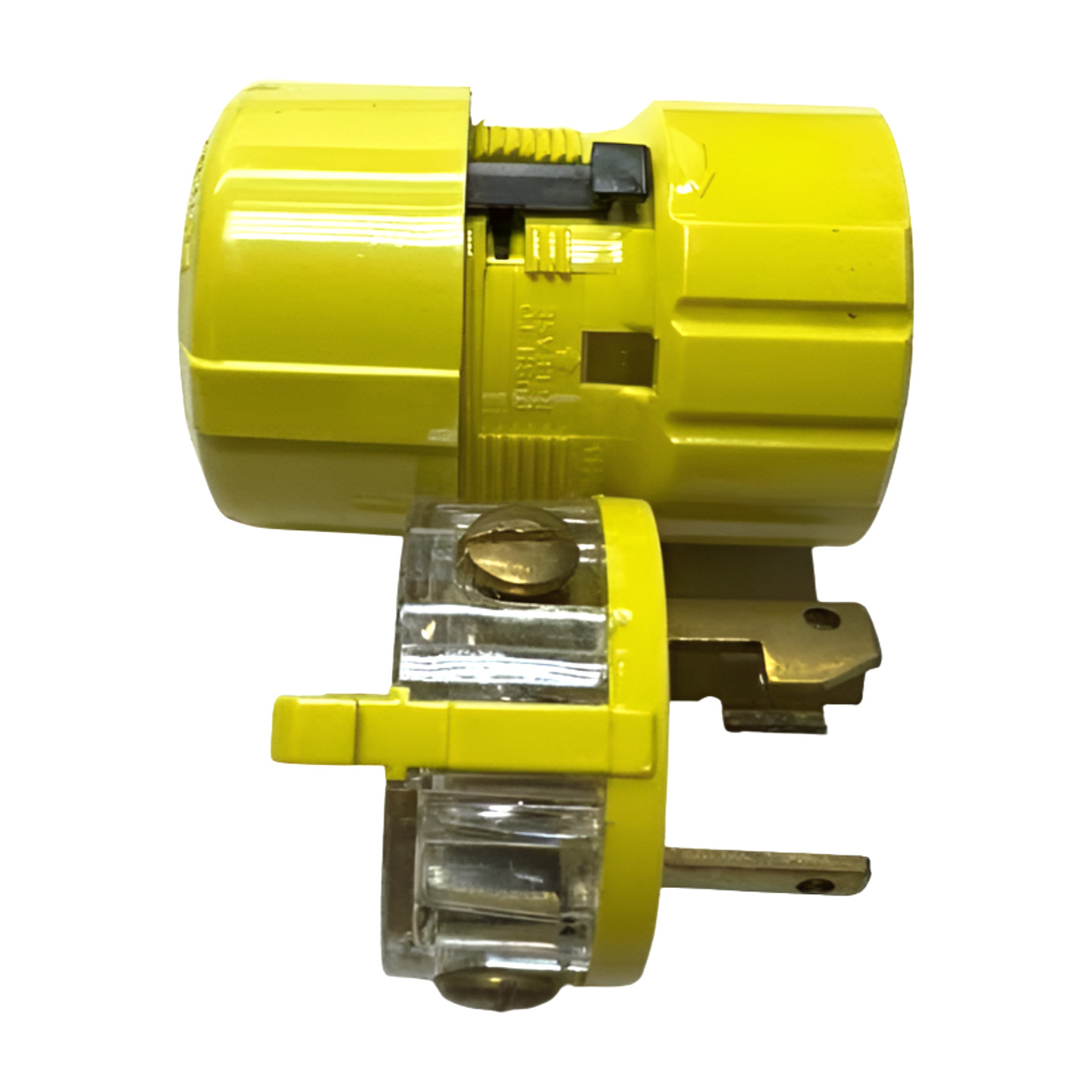 Slater Medalist 3331-P SST Locking Cord Cap Male Plug, 3-P, 3-W, 30A, 125/250V
